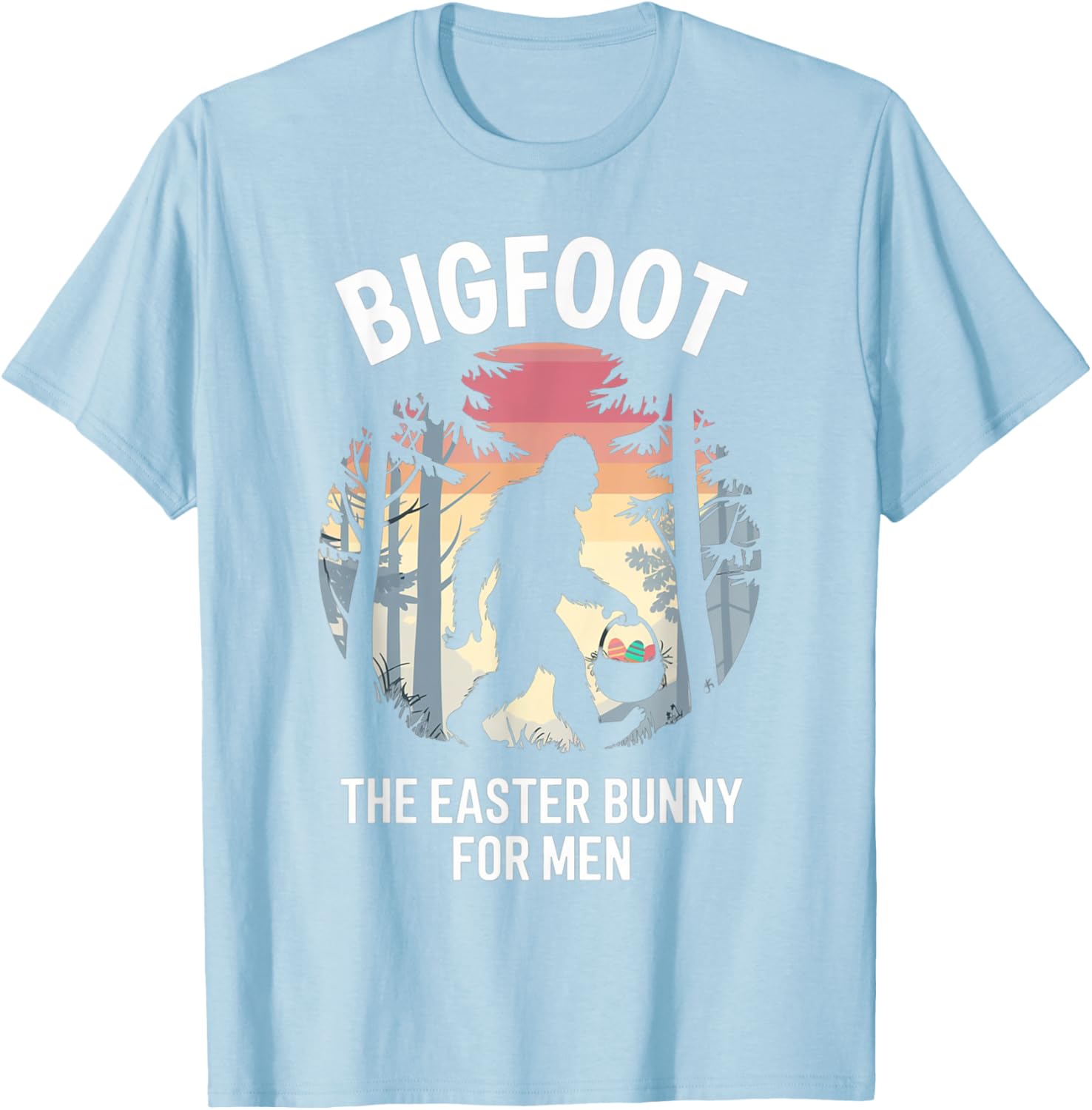 Funny Bigfoot Easter Bunny T-Shirt for Unique Holiday Style - 3