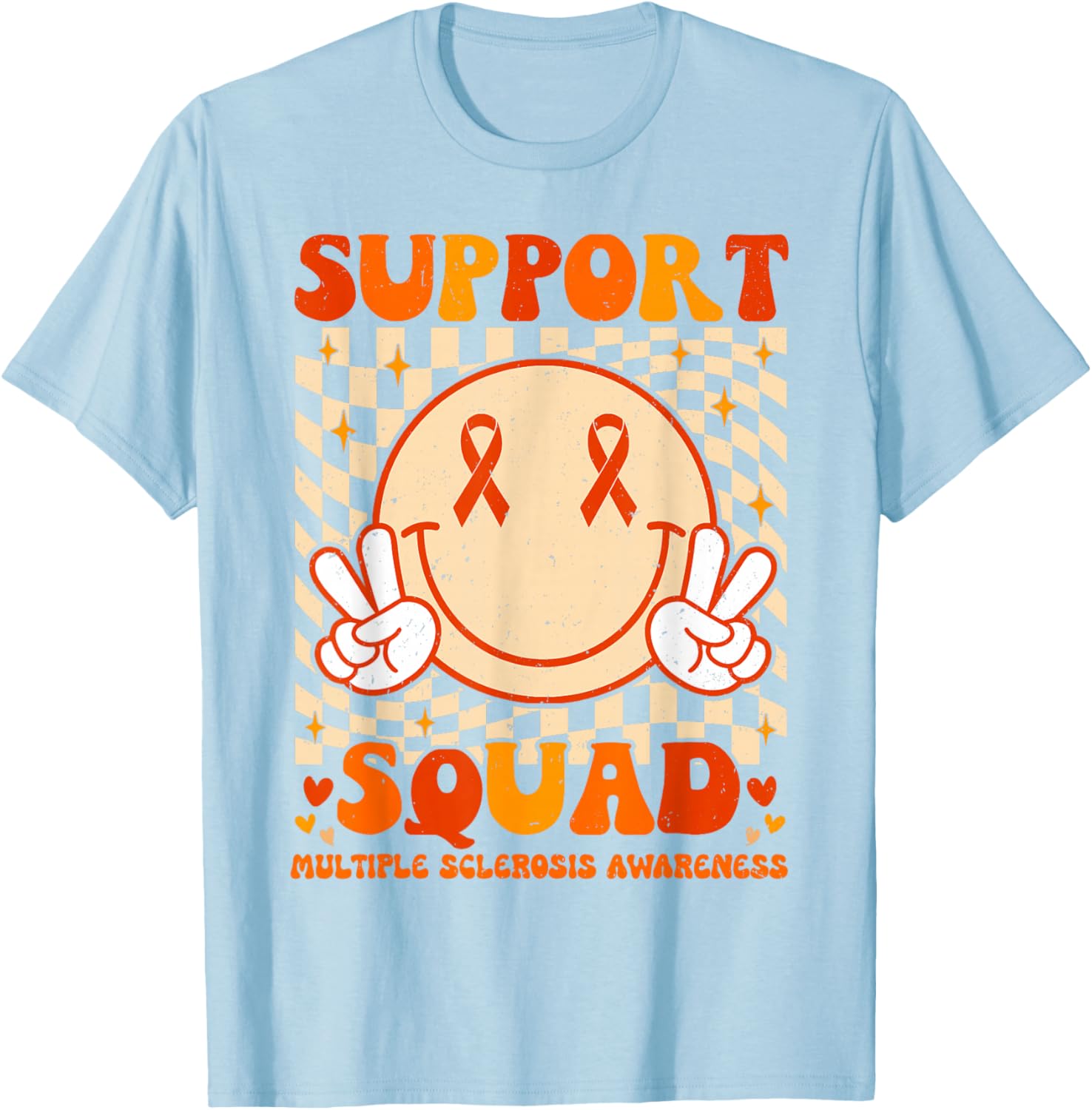 Motivation Support Multiple Sclerosis Awareness T-Shirt for MS Warriors - 17