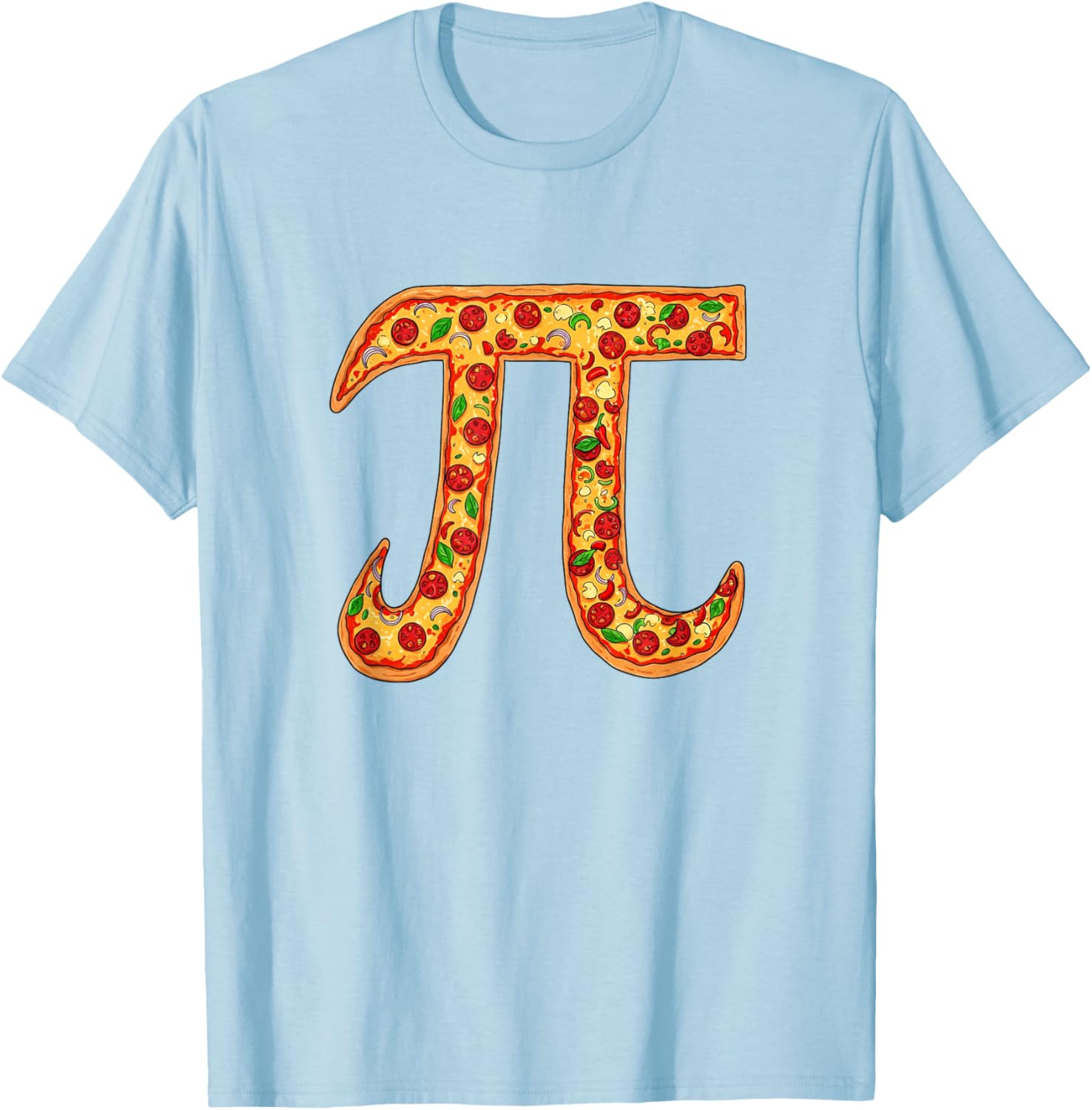 Funny Happy Pi Day Pizza Pi T-Shirt for Kids and Teachers - 17