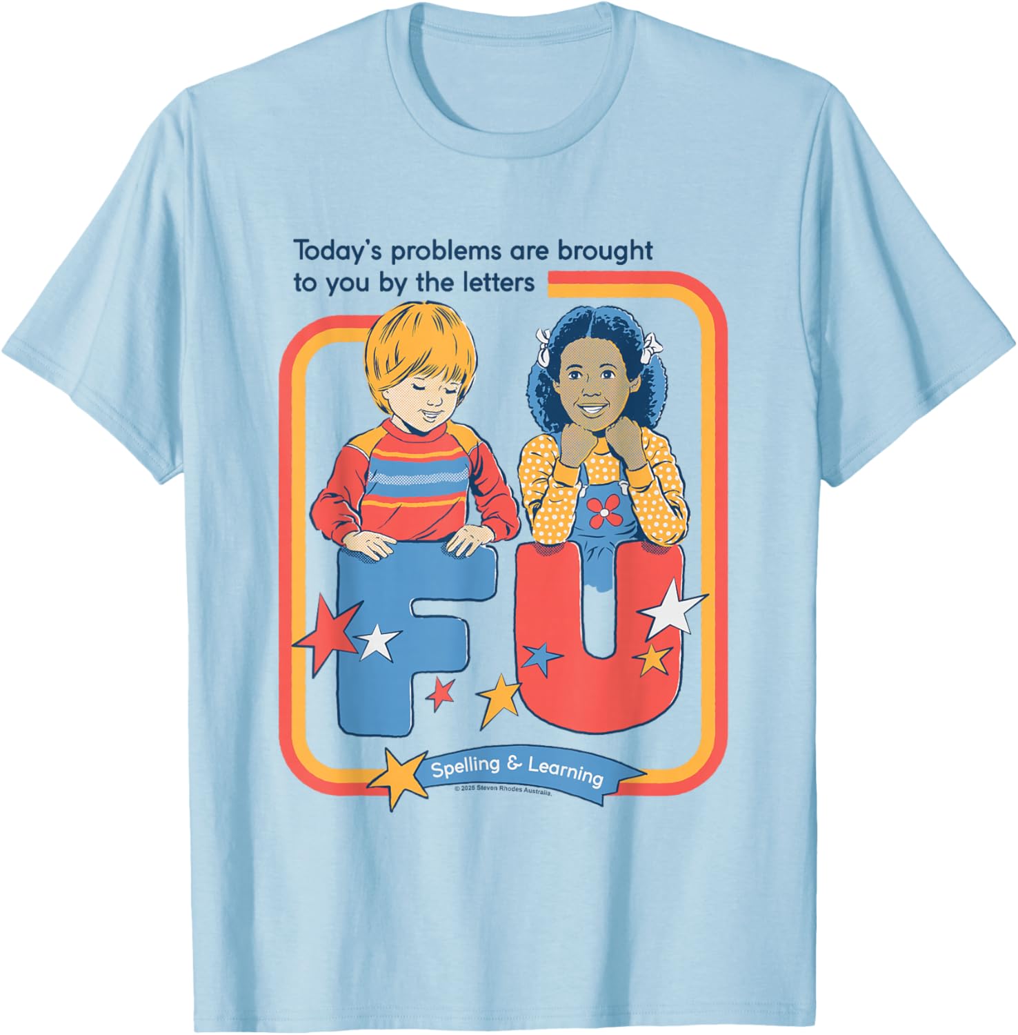 Funny Sarcastic Retro T-Shirt for Adults - Today's Problems Humor Tee - 4