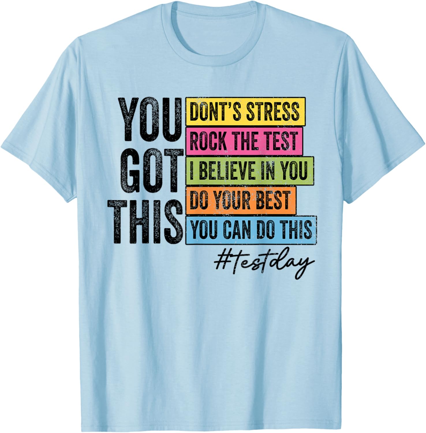 Retro You Got This Shirt Perfect for Exam Day Motivation and Style - 16