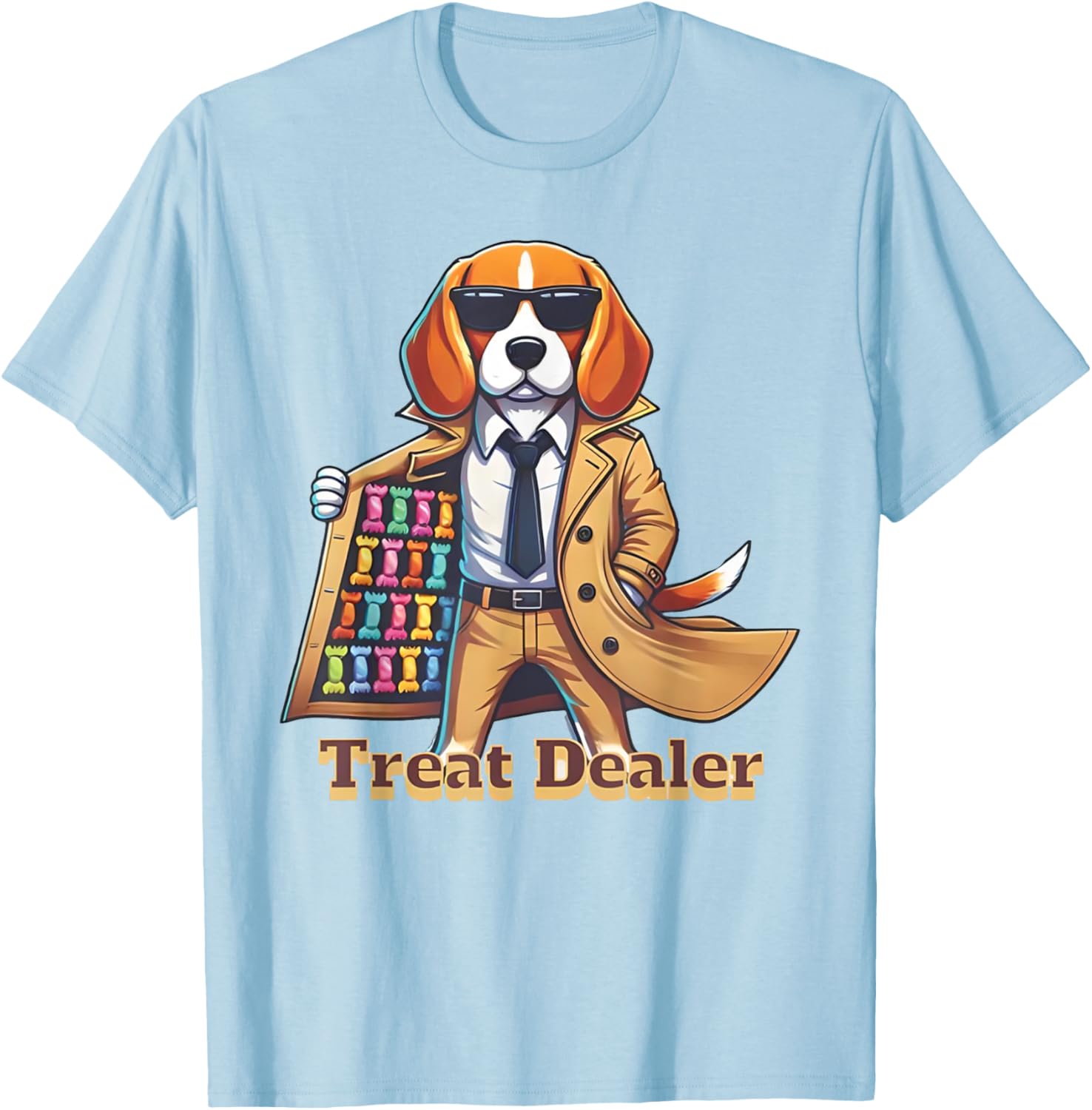 Funny Beagle Lover T-Shirt for Dog Treat Dealers - Perfect Gift for Dog Owners - 4
