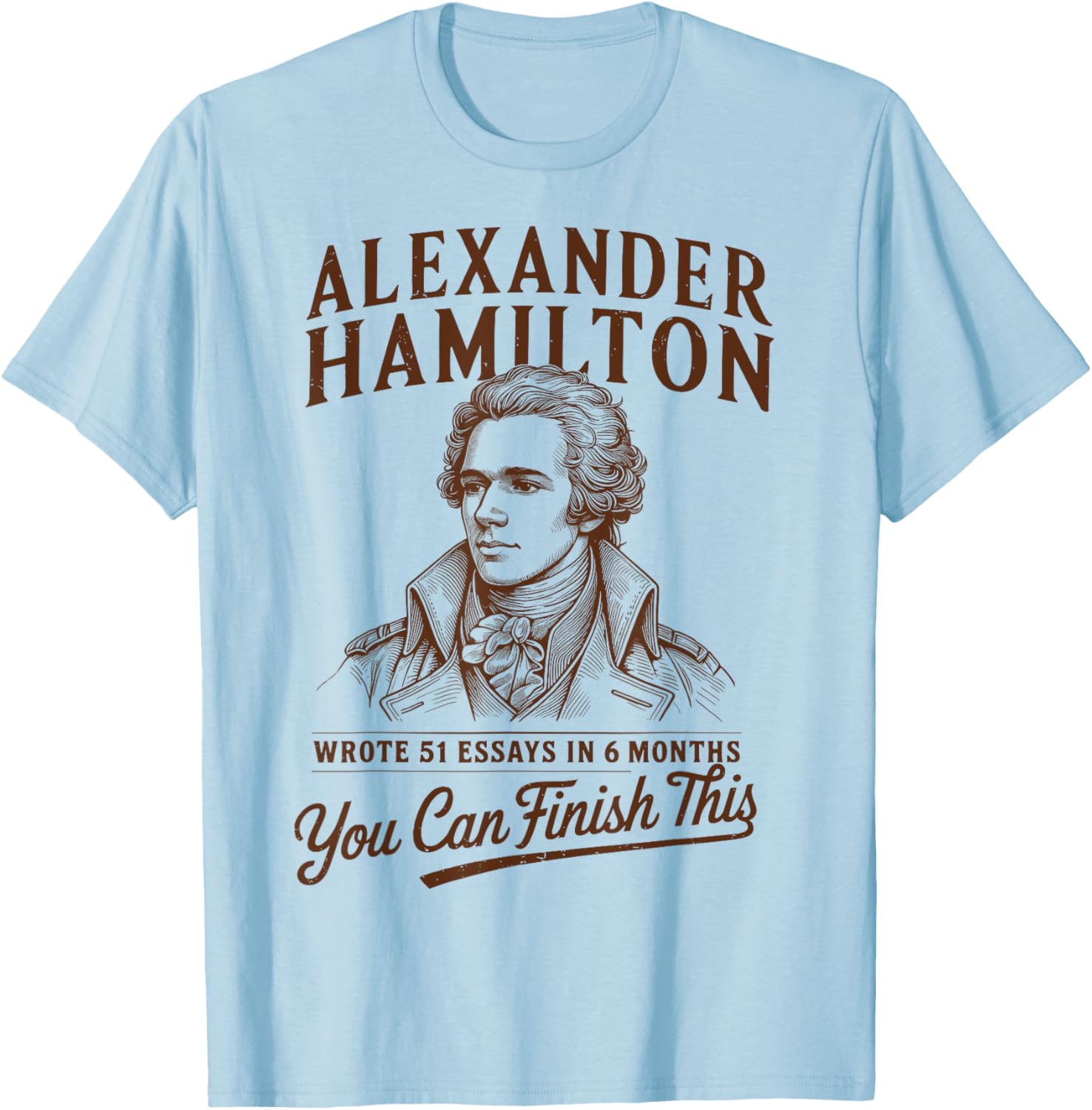 Vintage Alexander Hamilton 51 Essays T-Shirt for History Lovers - 7