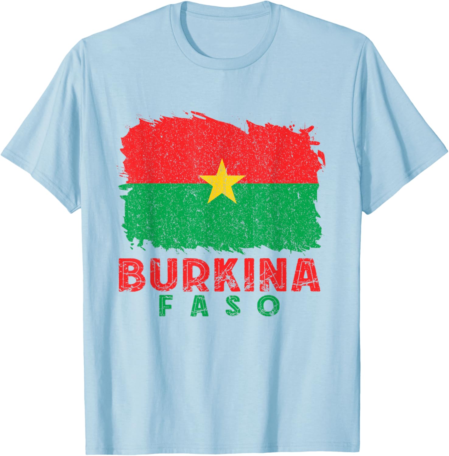 Burkina Faso Flag T-Shirt: Show Your Burkina Fasoan Roots and Pride - 23