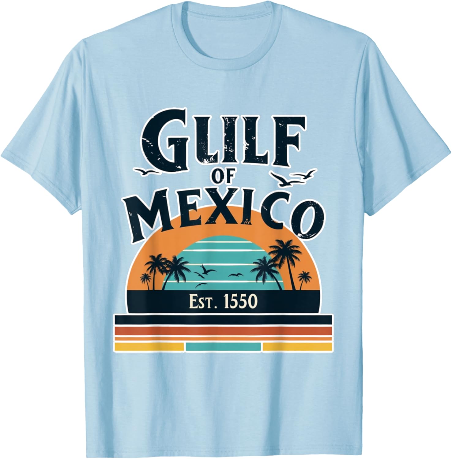 Gulf of Mexico T-Shirt for Beach Lovers - Stylish and Comfortable Wear - 11