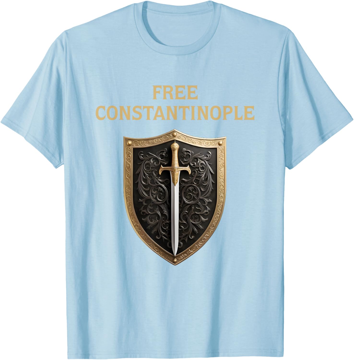 Free Constantinople T-Shirt Celebrating Eastern Roman History and Culture - 12