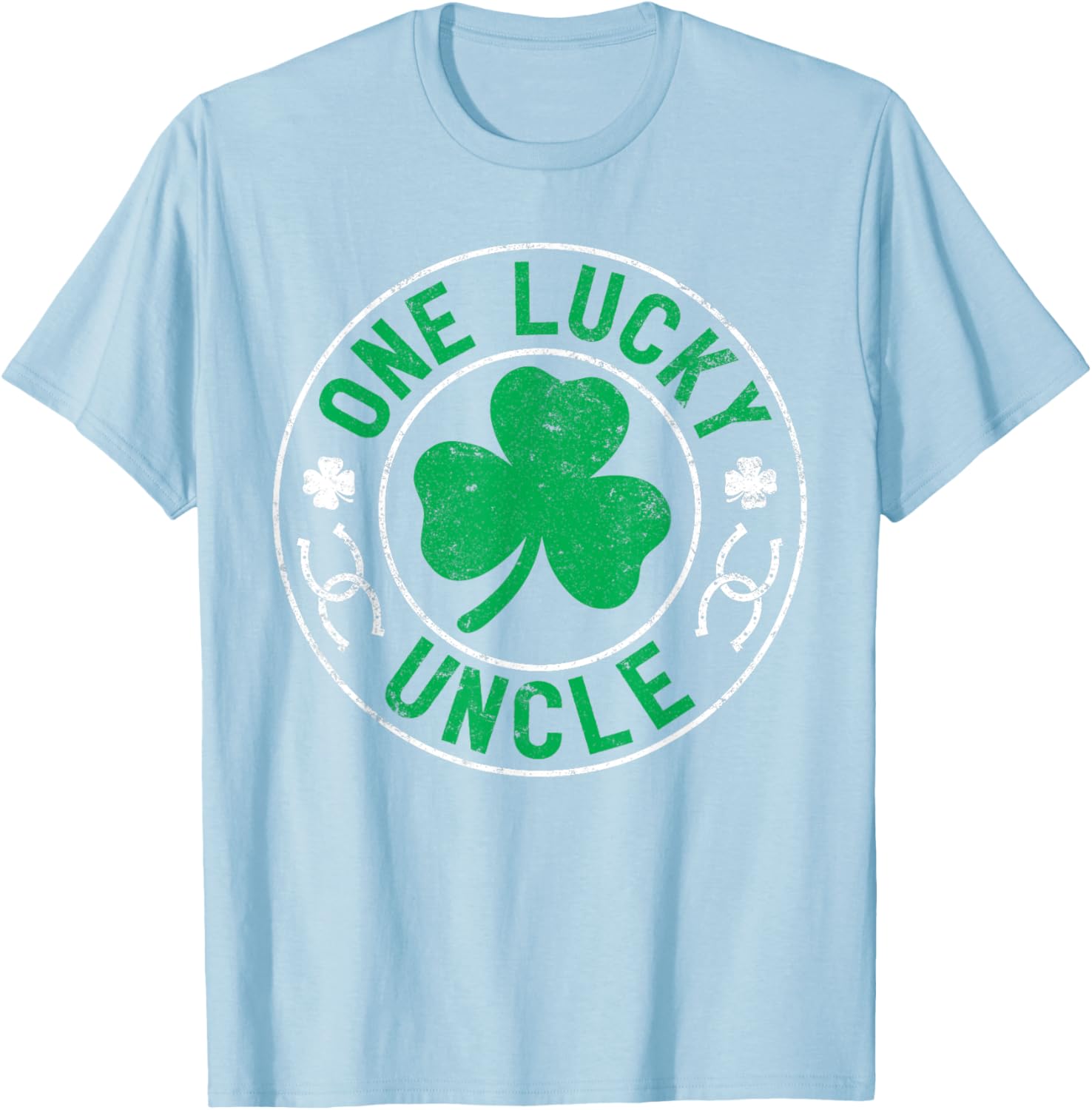 One Lucky Uncle St Patrick's Day Shamrock T-Shirt for Fun Celebrations - 7