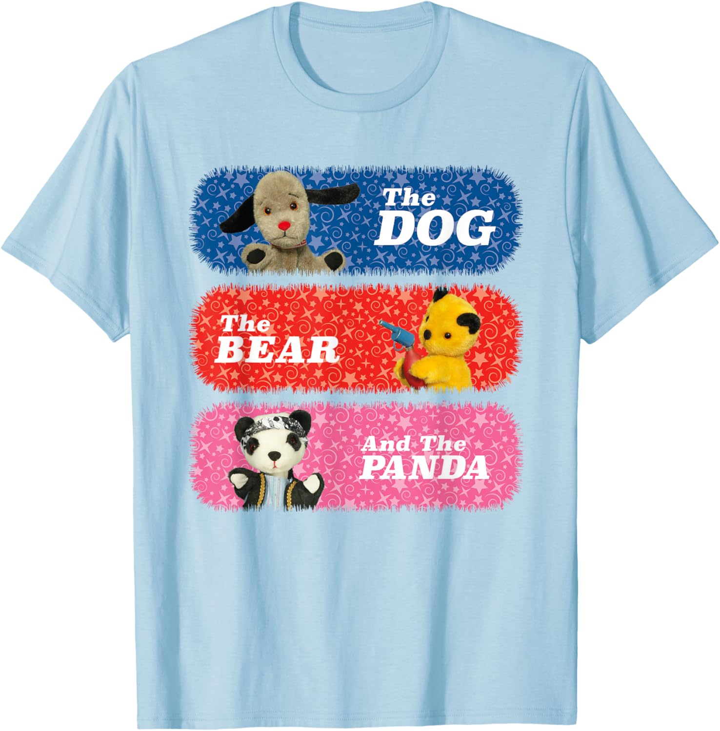 Sooty Sweep and Soo the Dog Bear Panda T-Shirt for Kids and Adults - 2