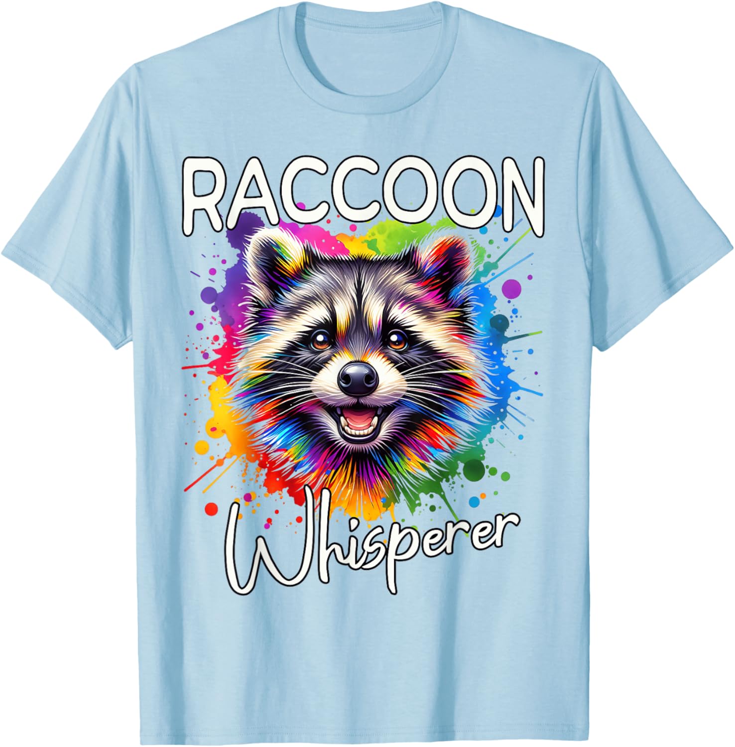 Cute North American Raccoon Whisperer T-Shirt for Animal Lovers - 26