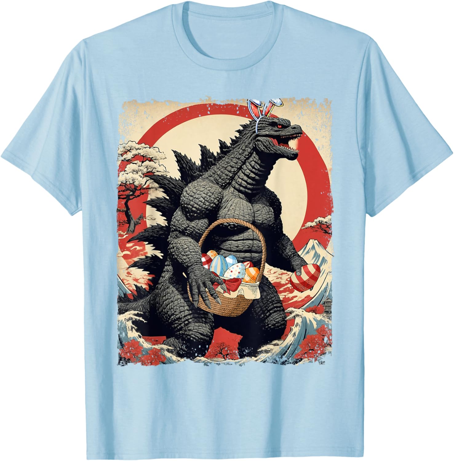 Kaiju Easter Vintage Shirt for Kids featuring Monster Eggs T-Shirt - 7