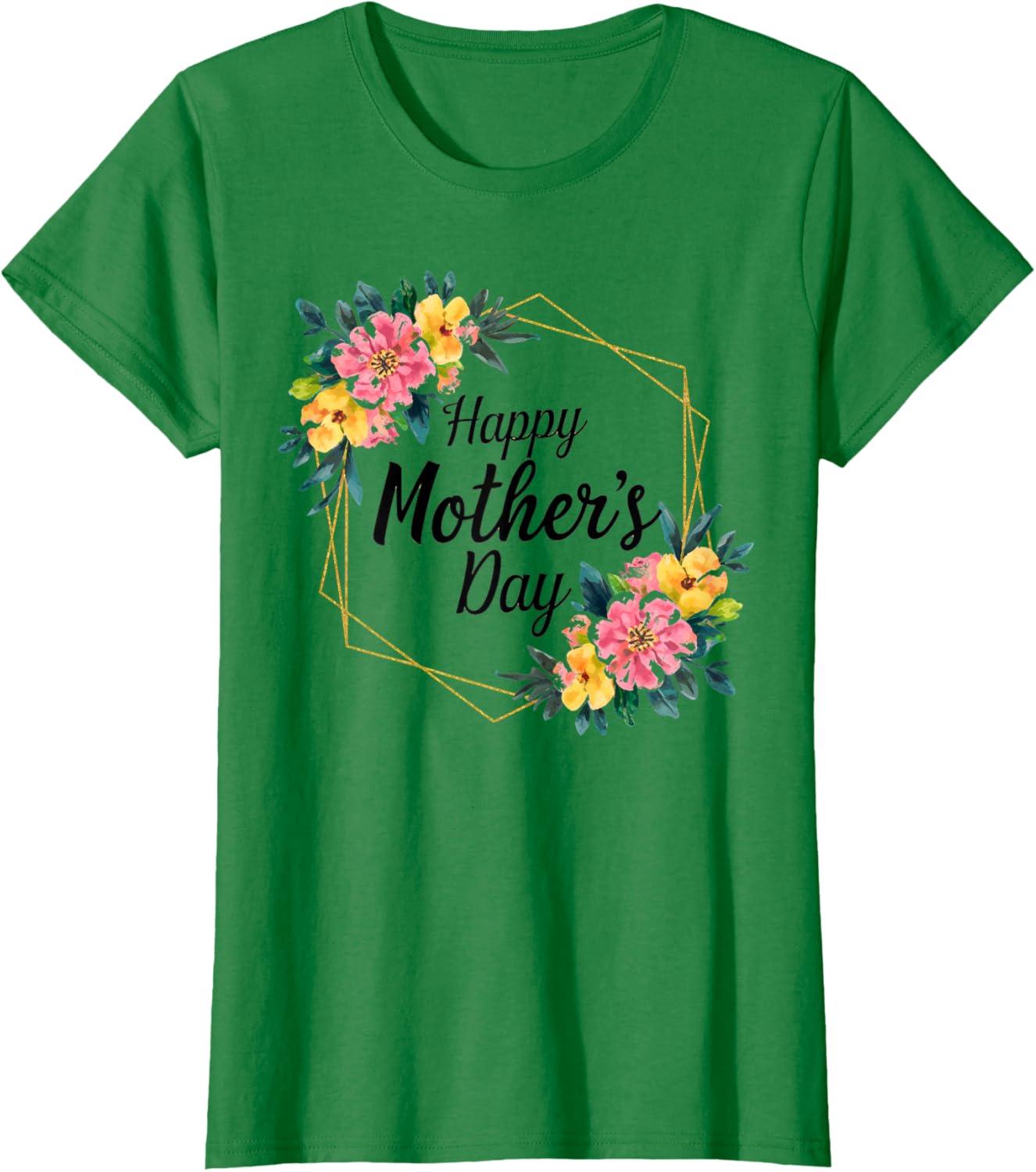Floral Happy Mother's Day T-Shirt for Mom Mama Grandma Women - 9
