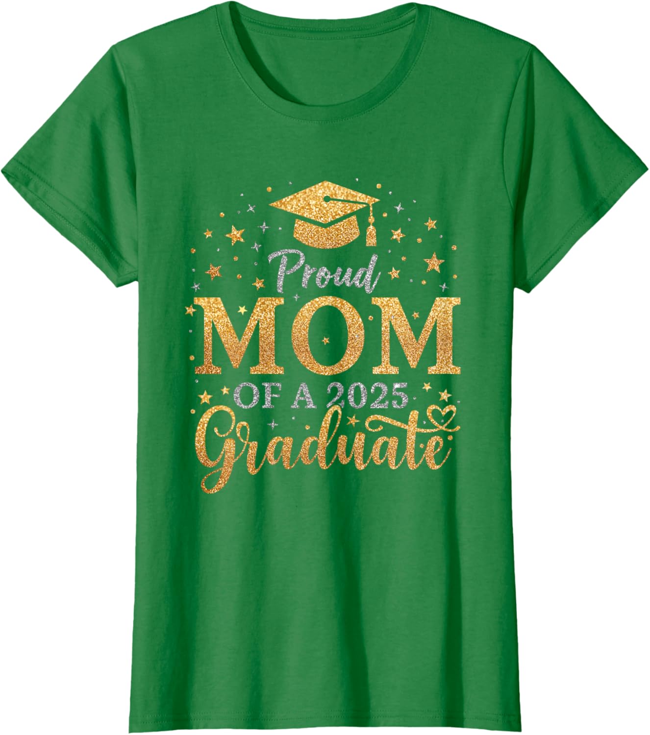 Funny Senior Mom of Class of 2025 Graduate T-Shirt for Proud Moms - 2