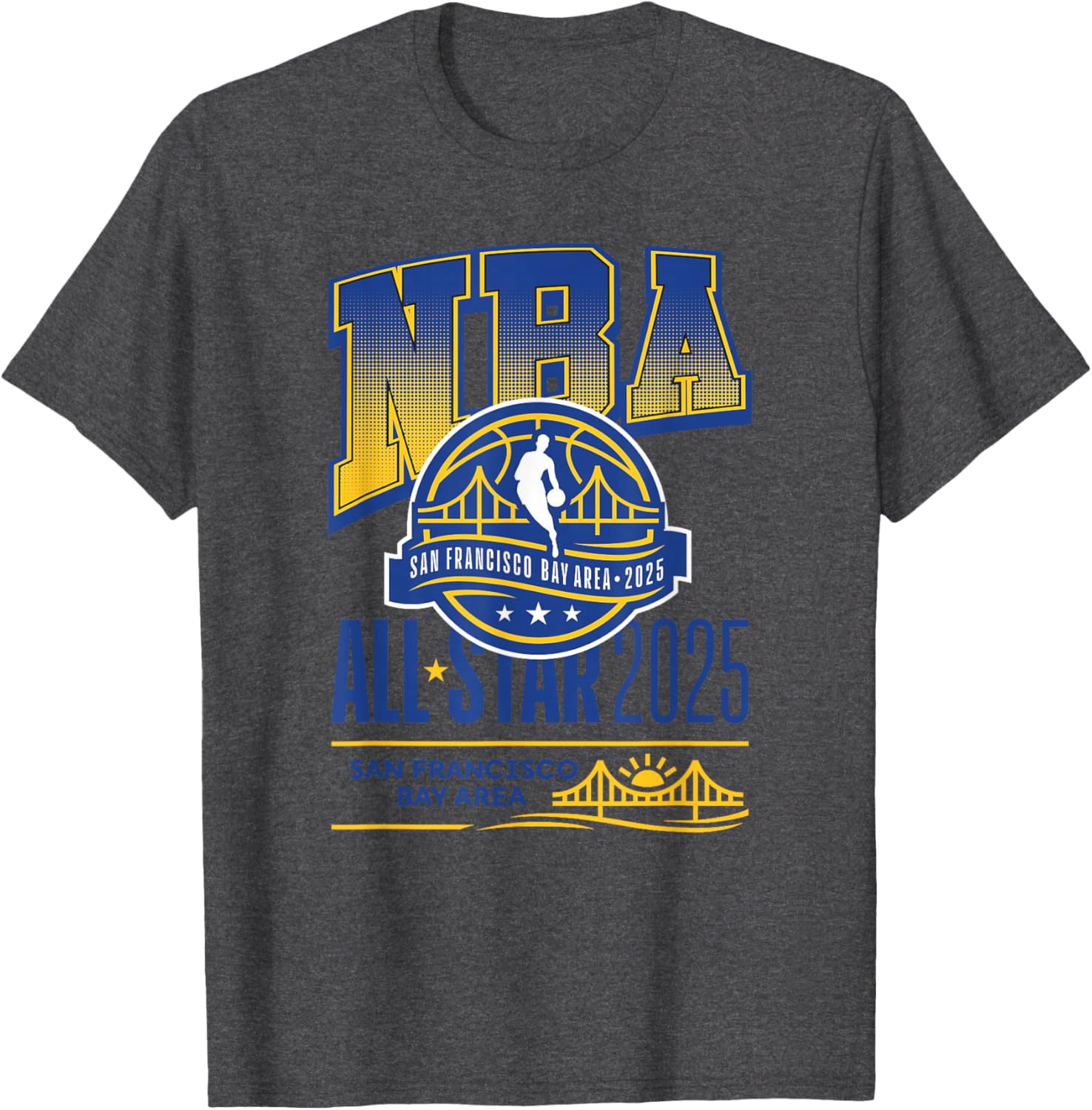NBA 2025 All Star T-Shirt for Fans - Officially Licensed Apparel - 1