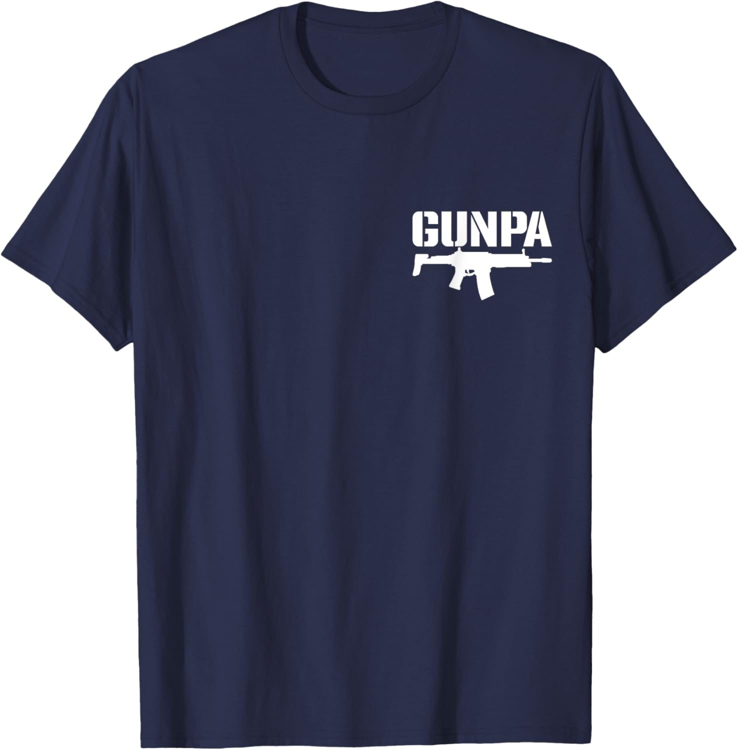 Funny Gun Grandpa T-Shirt for Father's Day Gift - Cool Gunpa Apparel - 14