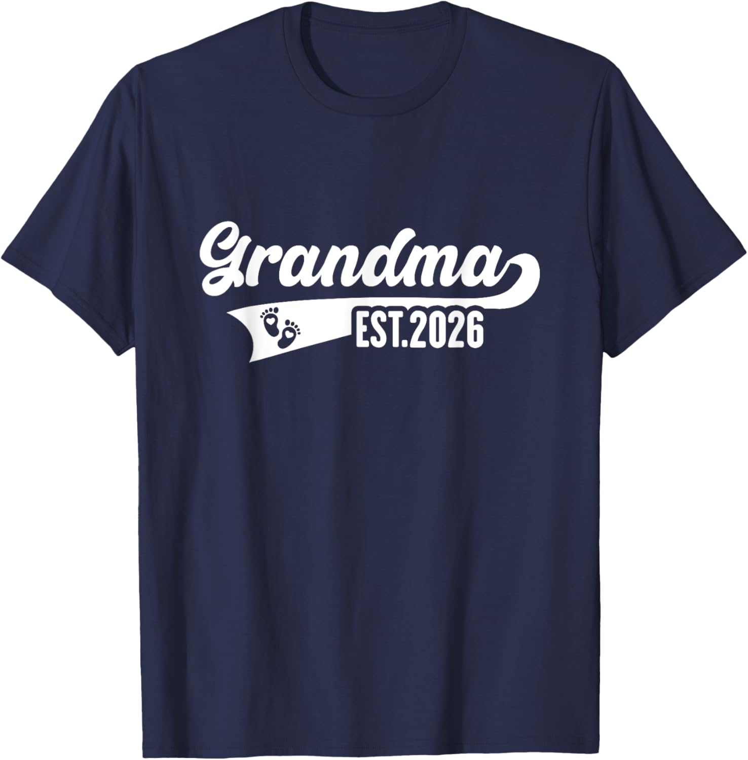 Promoted to Grandma Est 2026 T-Shirt for Excited Grandmas-To-Be - 23