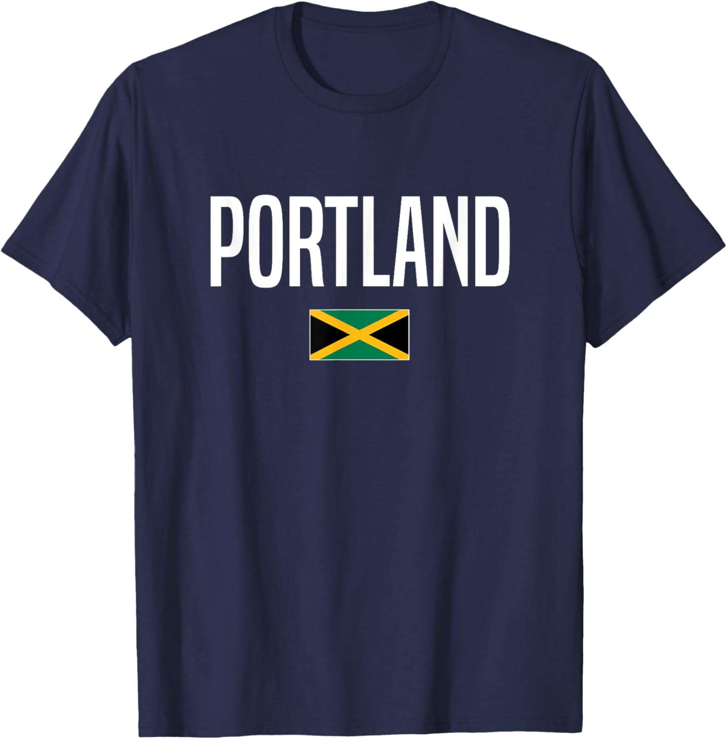 Portland Jamaica T-Shirt for Men and Women - Stylish Island Vacation Wear - 11
