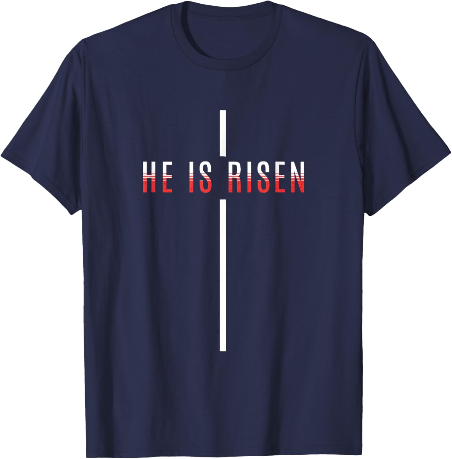 He Is Risen Cross Jesus Easter T-Shirt for Men Women and Kids - 7