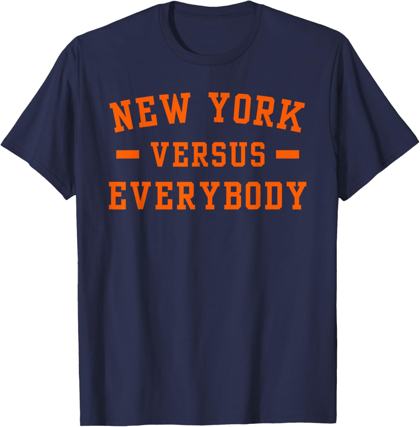 New York Versus Everybody T-Shirt for Men and Women – Stylish Apparel - 2