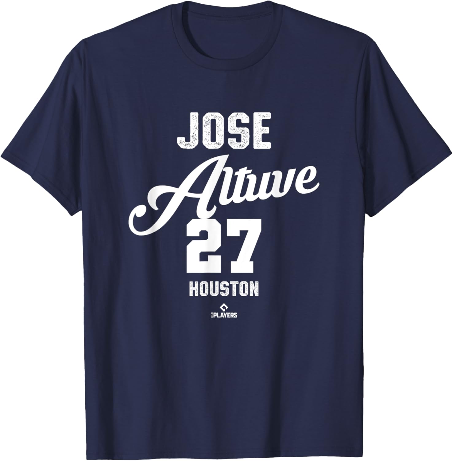 Jose Altuve 27 Houston Vintage MLB T-Shirt for Baseball Fans - 5