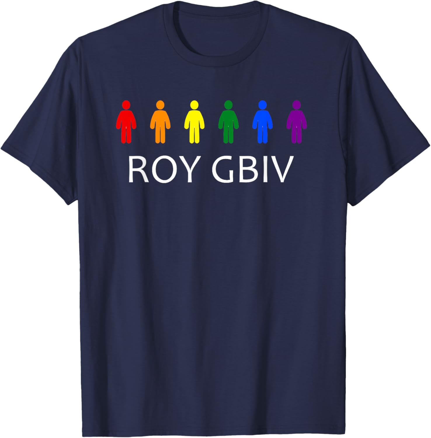 Roy Gbiv Color Spectrum T-Shirt for Vibrant Fashion Lovers - 9