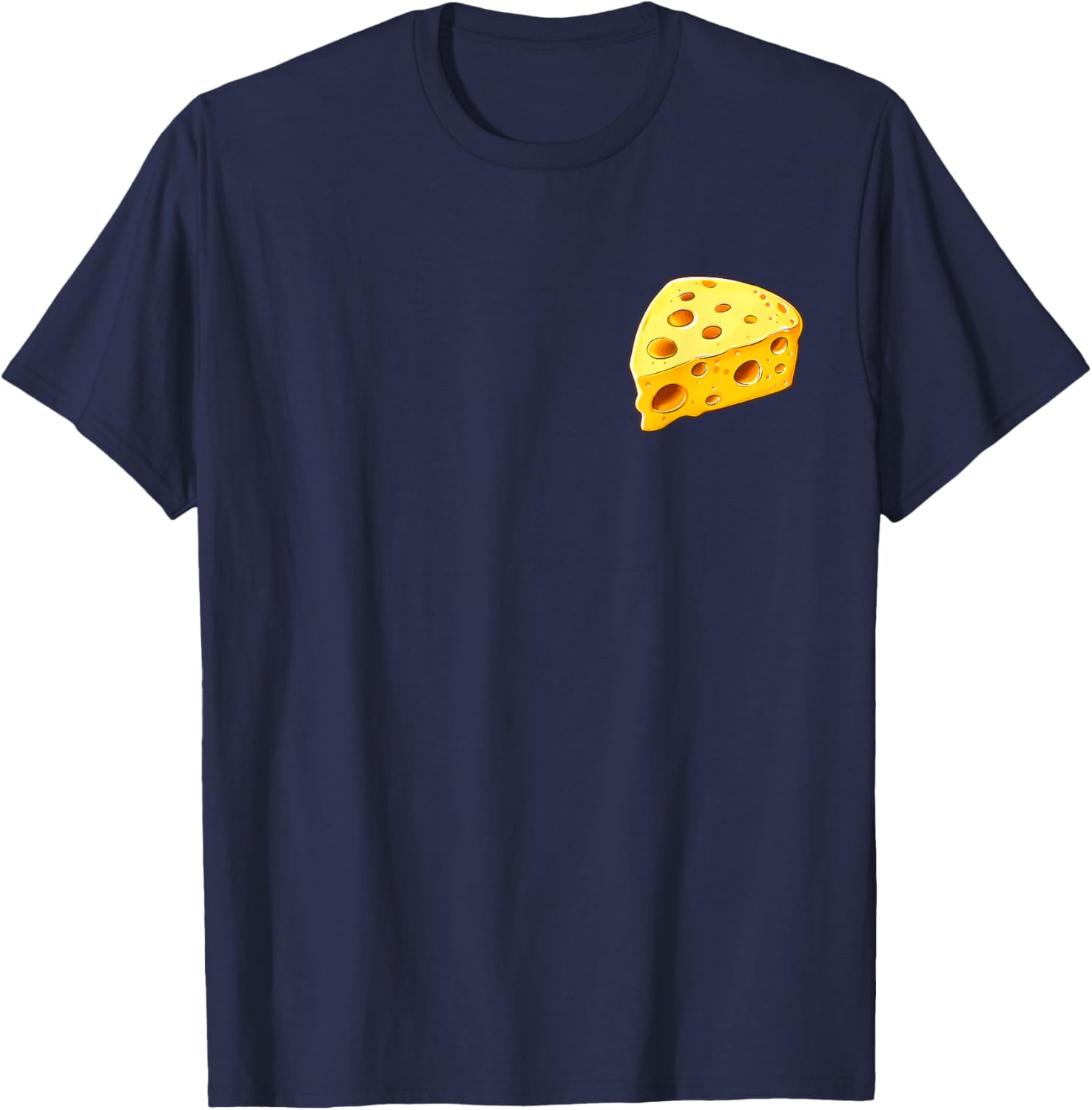 Funny Cheese Lover Minimalist T-Shirt for Cheesy Enthusiasts - 6