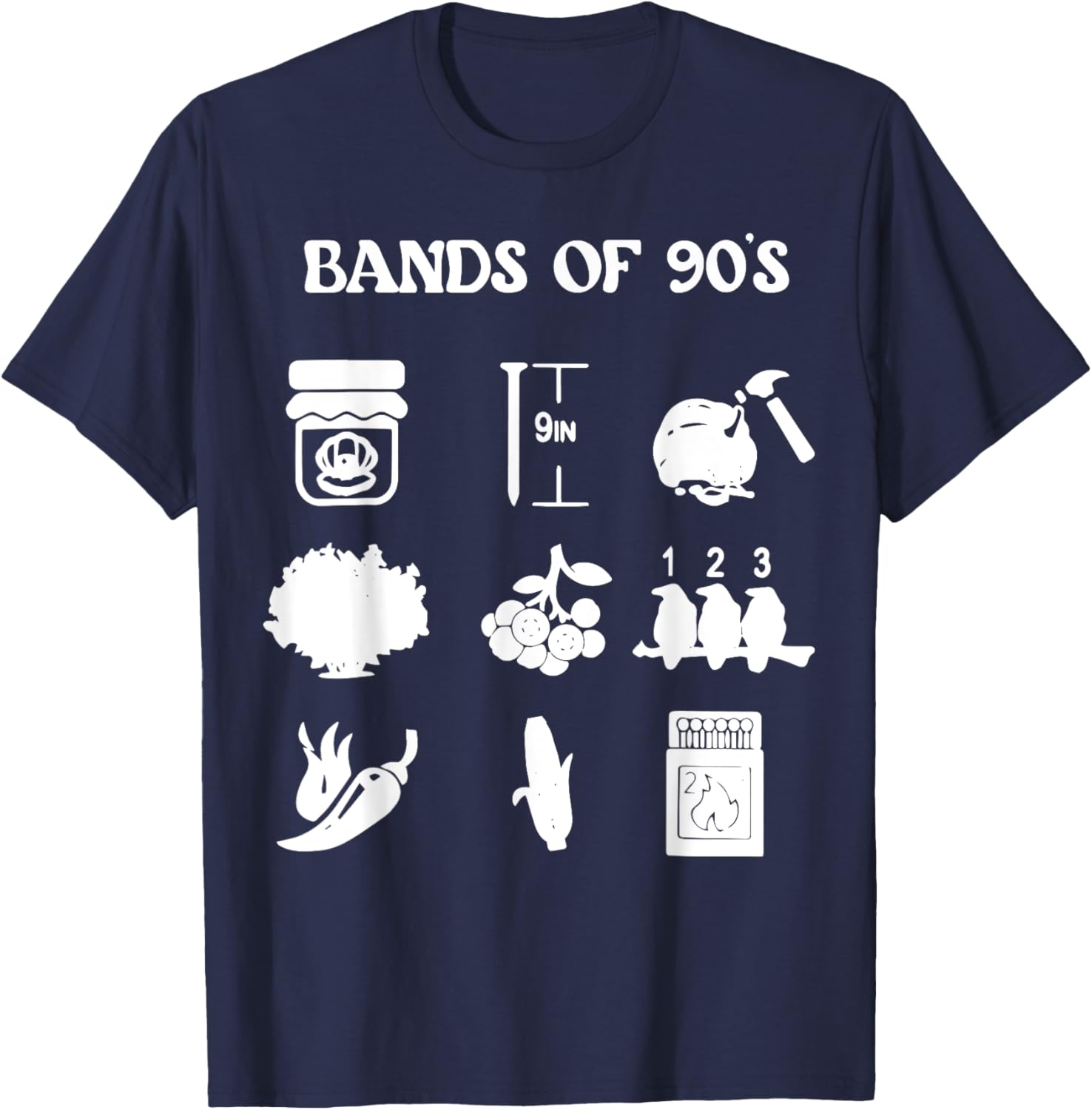 Retro 1990s Bands T-Shirt for 90s Music Lovers - Stylish Vintage Apparel - 14