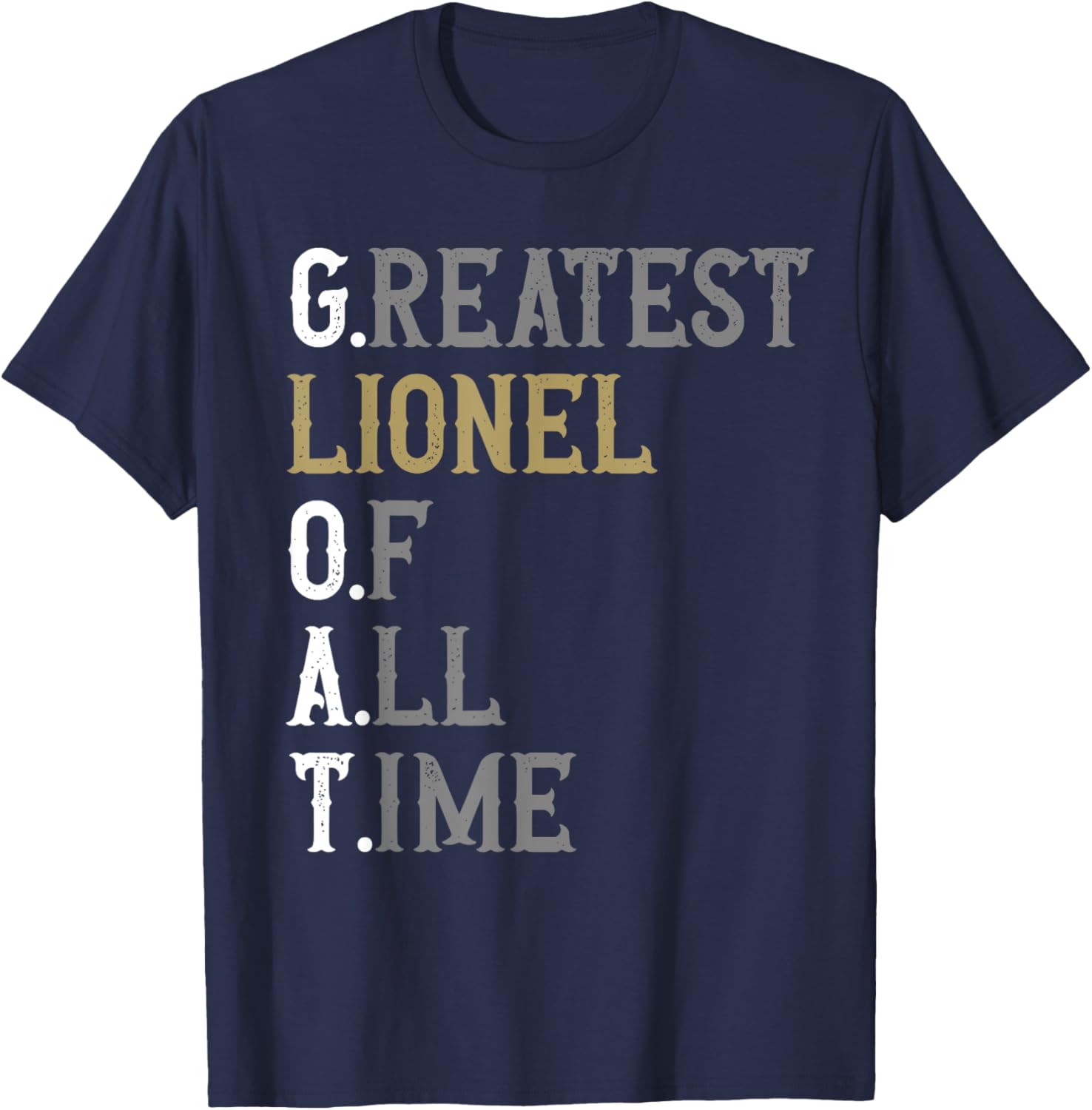 Greatest Lionel T-Shirt GOAT Design Perfect for Fans of Soccer Legends - 16