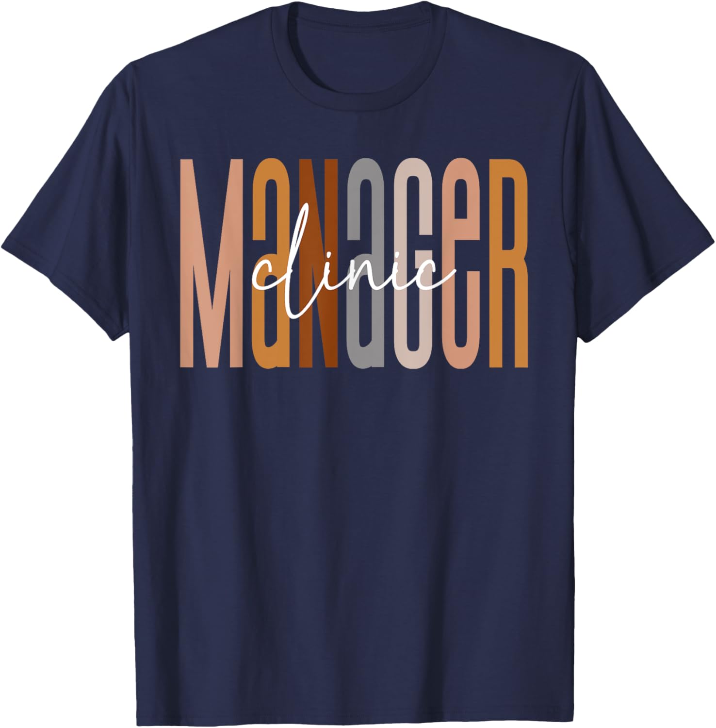 Funny Clinic Manager Squad T-Shirt for Healthcare Professionals - Great Gift! - 5