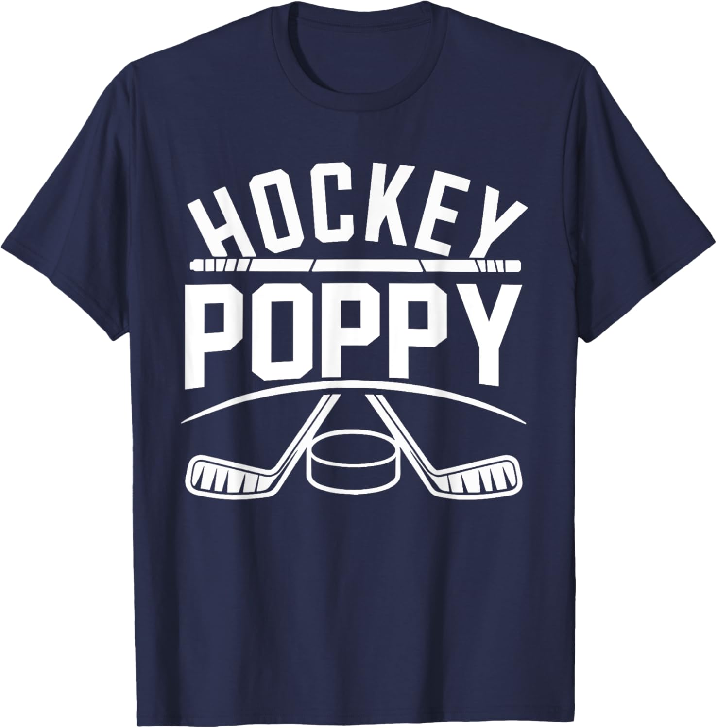 Hockey Poppy T-Shirt for Players - Fun and Stylish Hockey Apparel - 3