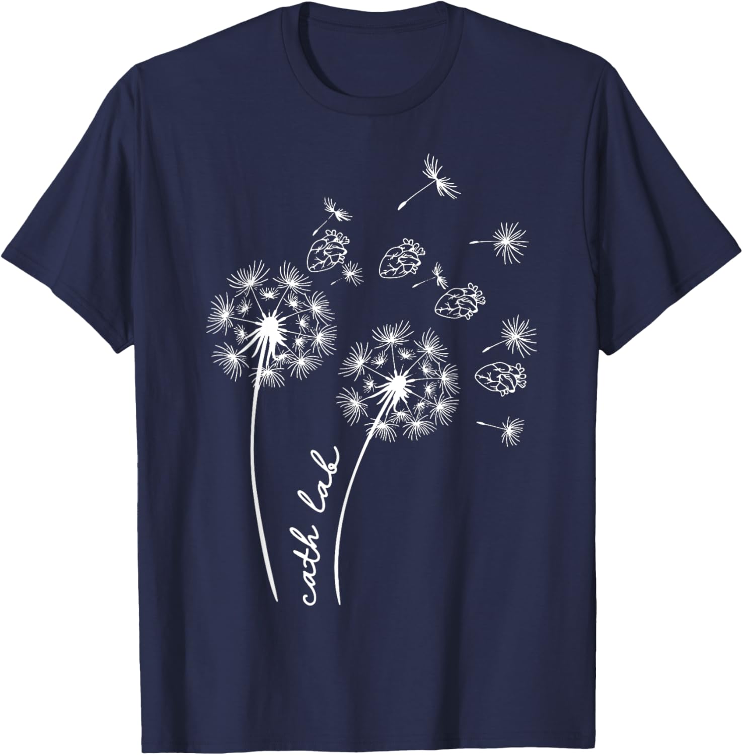 Dandelion Cardiac Nurse T-Shirt for CVICU Cardiologists & Nurses - 13