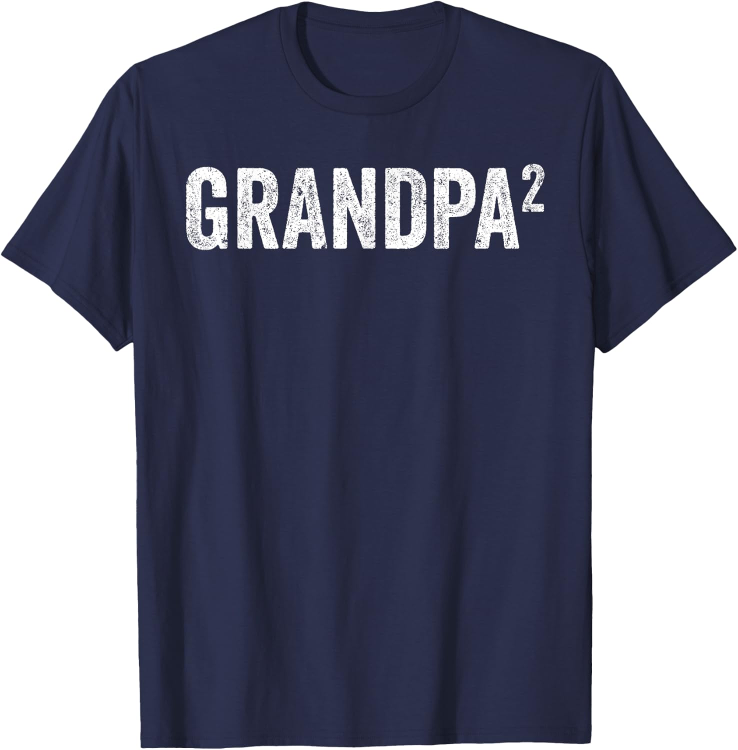 Cute Grandpa of Two Grandkids T-Shirt for Father's Day Gift - 16