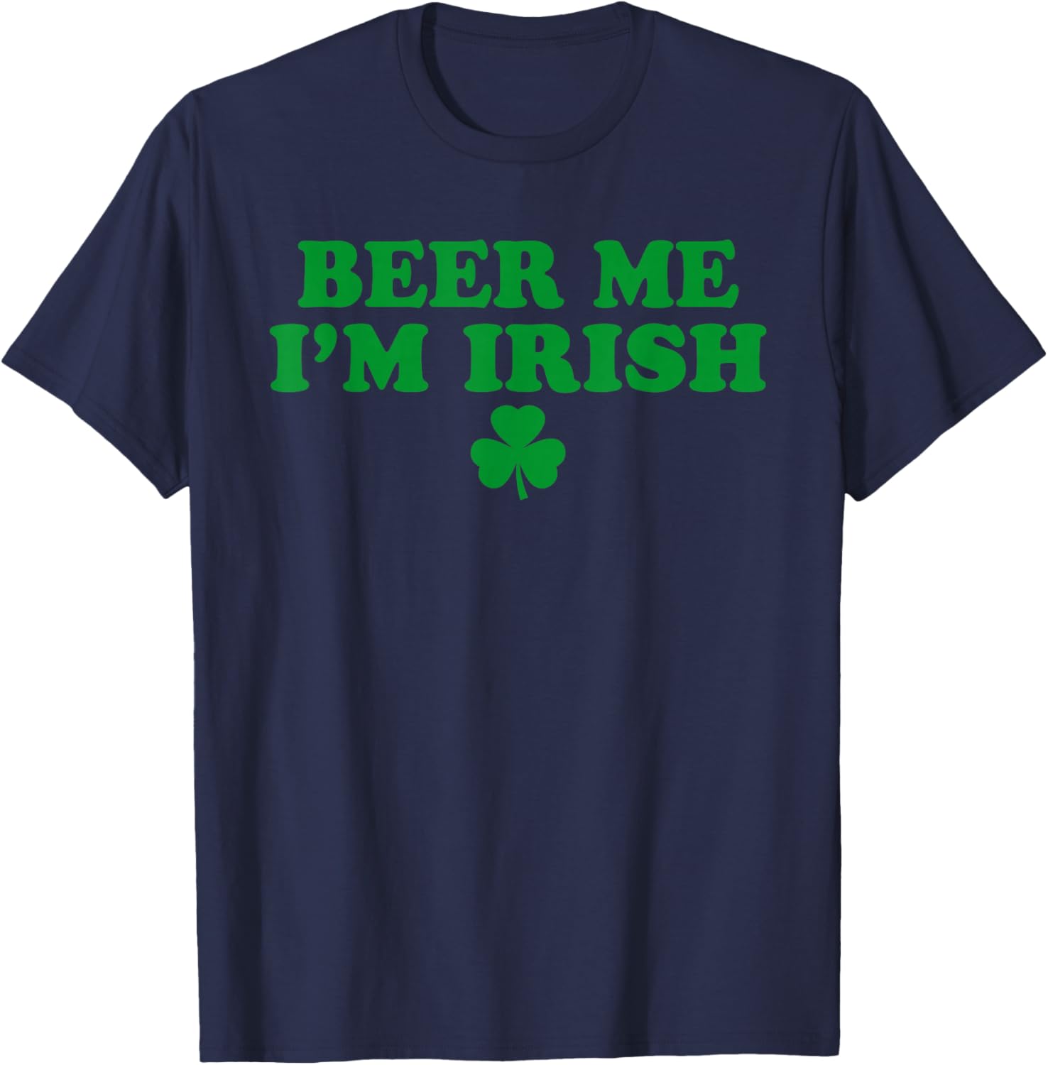 Funny Irish Shamrock Beer Me T-Shirt for St Patricks Day Celebration - 10