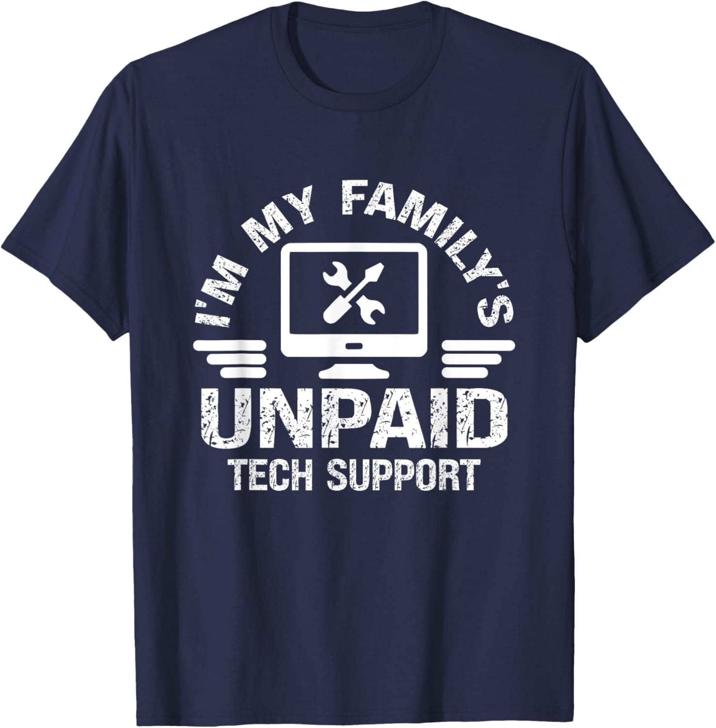 Funny Tech Support T-Shirt for Computer Engineers and IT Guys - 4