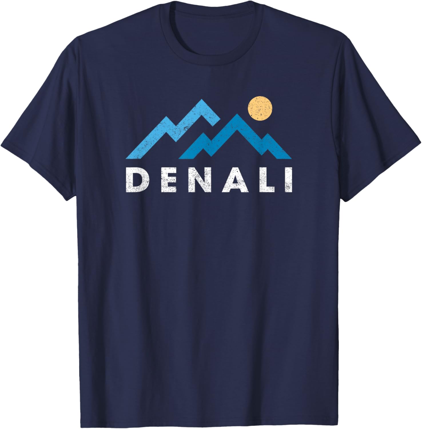 Vintage Denali National Park Mountain Hiking T-Shirt for Outdoor Lovers - 4