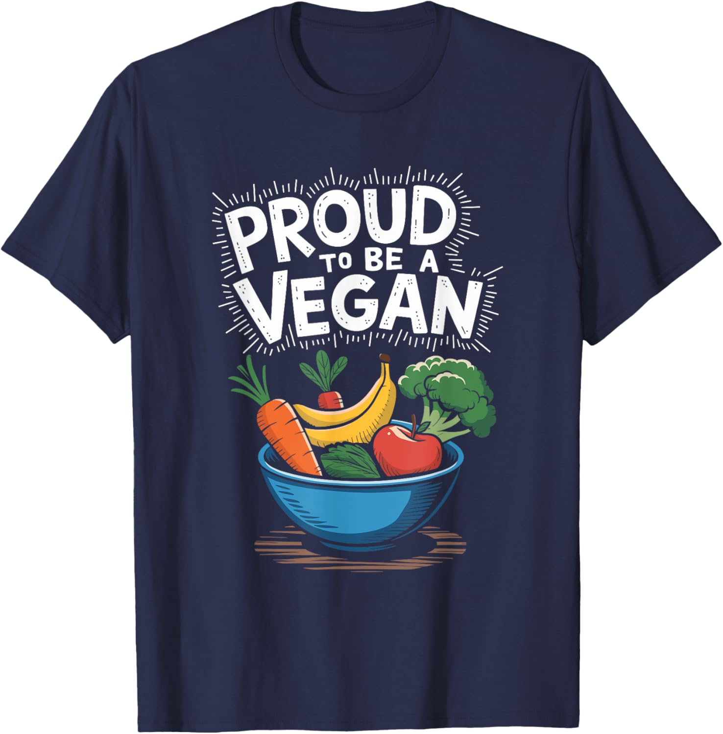 Proud To Be A Vegan T-Shirt for Plant Based Food Lovers and Vegetarians - 9