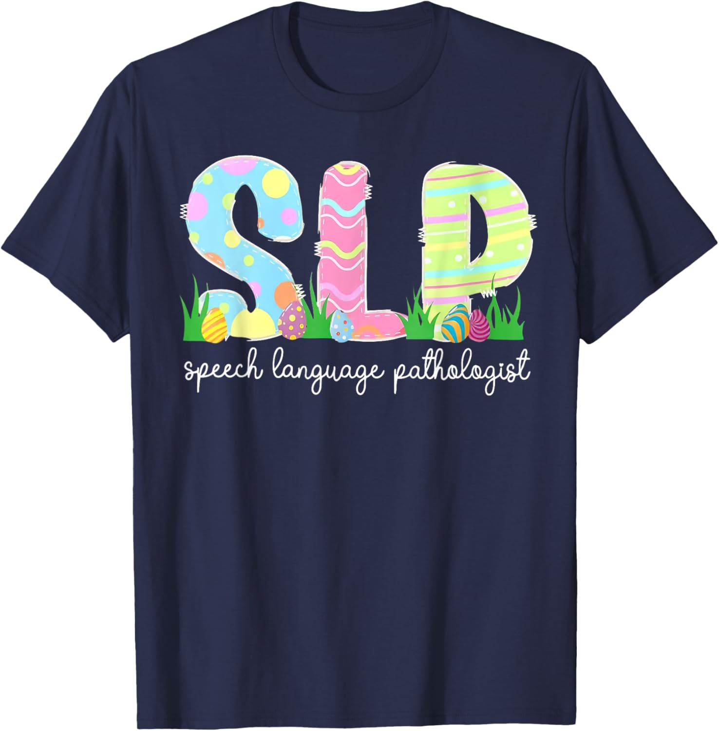 Charming Easter SLP T-Shirt for Speech Language Pathology Lovers - 11