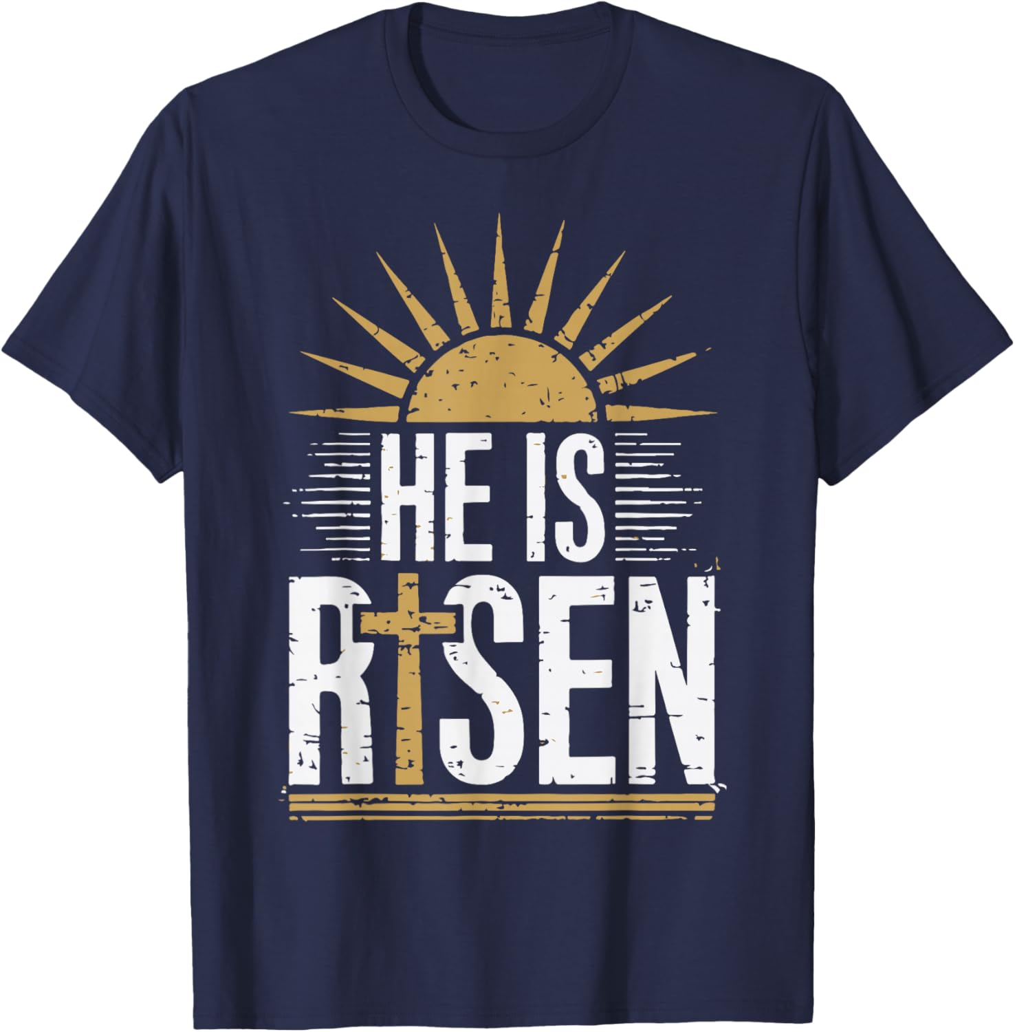 He Is Risen Funny Easter T-Shirt for Men, Women, and Toddlers - 4