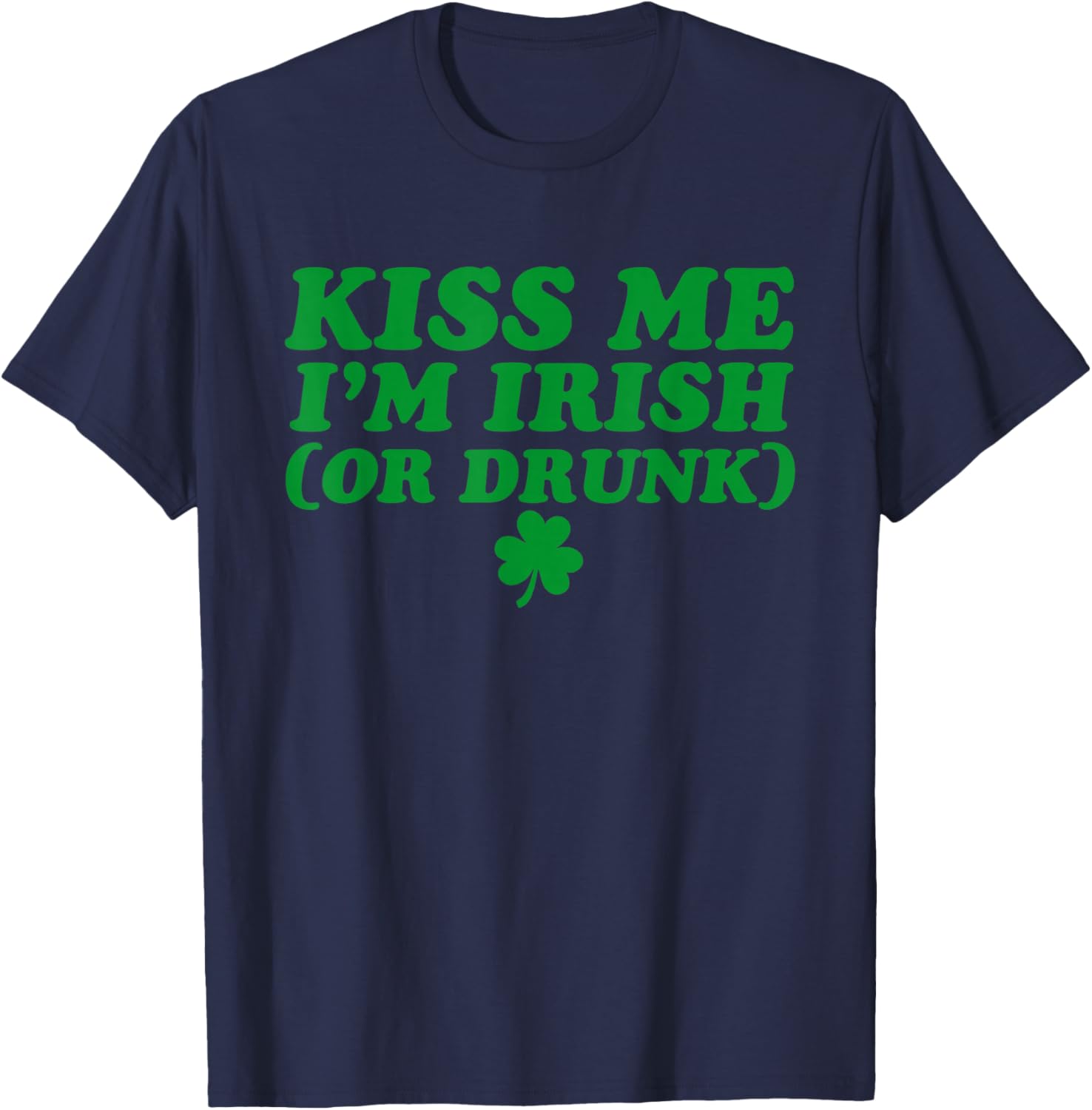 Funny Kiss Me I'm Irish Drinking Beer T-Shirt for St. Patrick's Day - 8