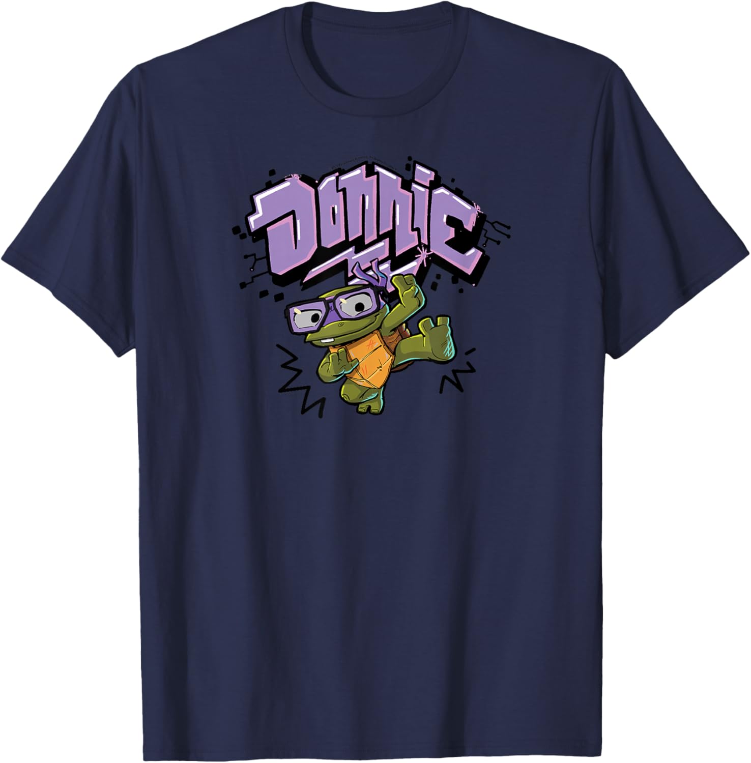 Adorable Teenage Mutant Ninja Turtles Baby Donnie T-Shirt for Kids - 7