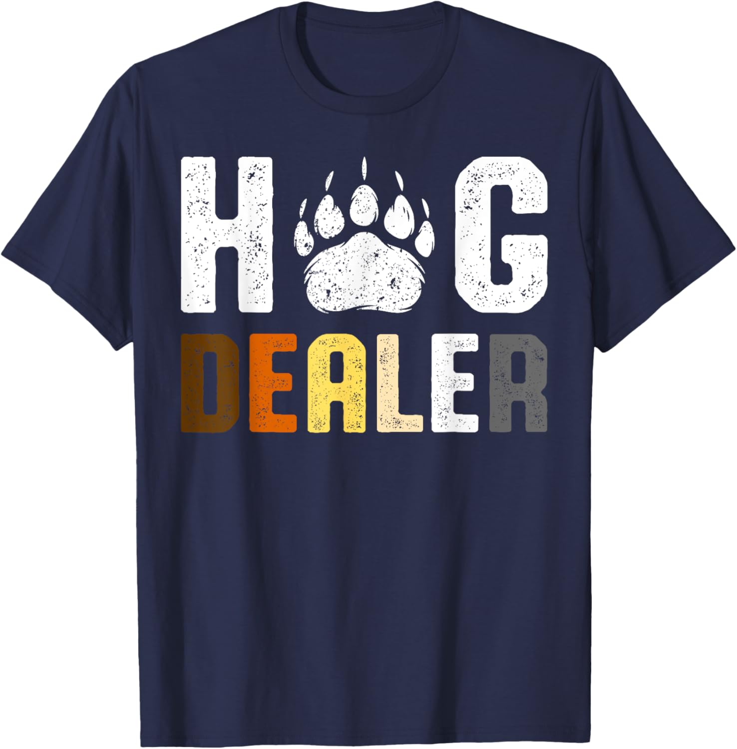 Funny Retro Gay Bear Pride Hug Dealer T-Shirt for LGBTQ+ Enthusiasts - 1