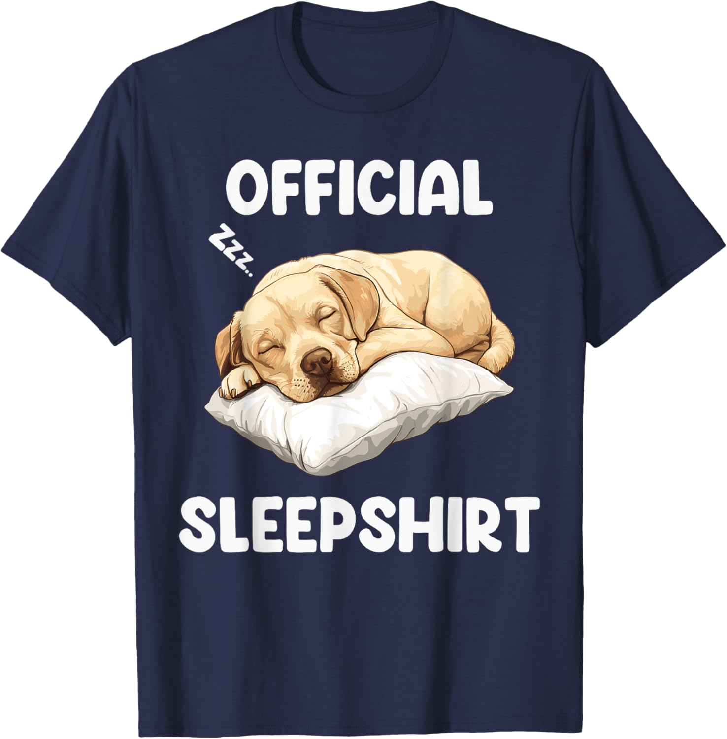 Funny Labrador Sleepshirt for Dog Lovers Comfortable Sleepwear T-Shirt - 14