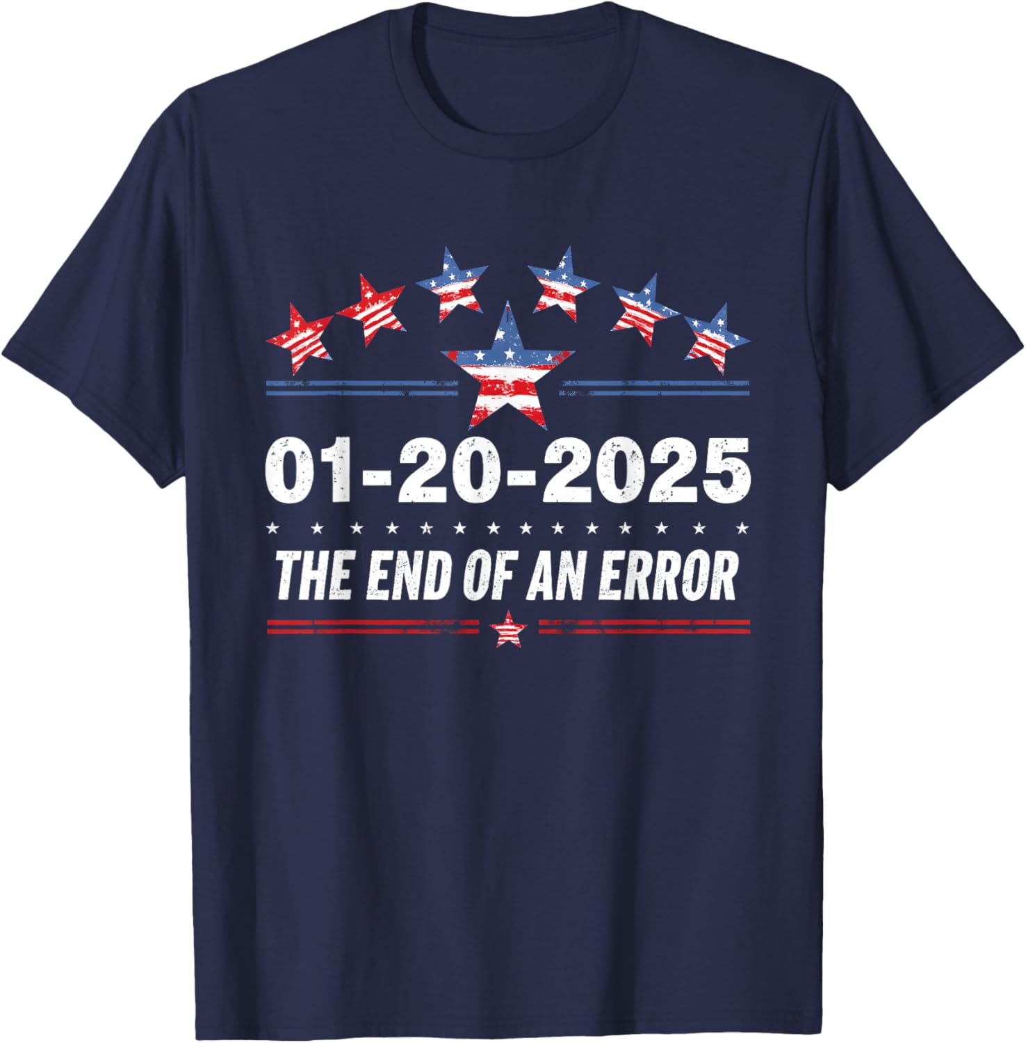 Patriotic Change 2025 Graphic Tee for Adults - Classic Fit, Crew Neck - 24