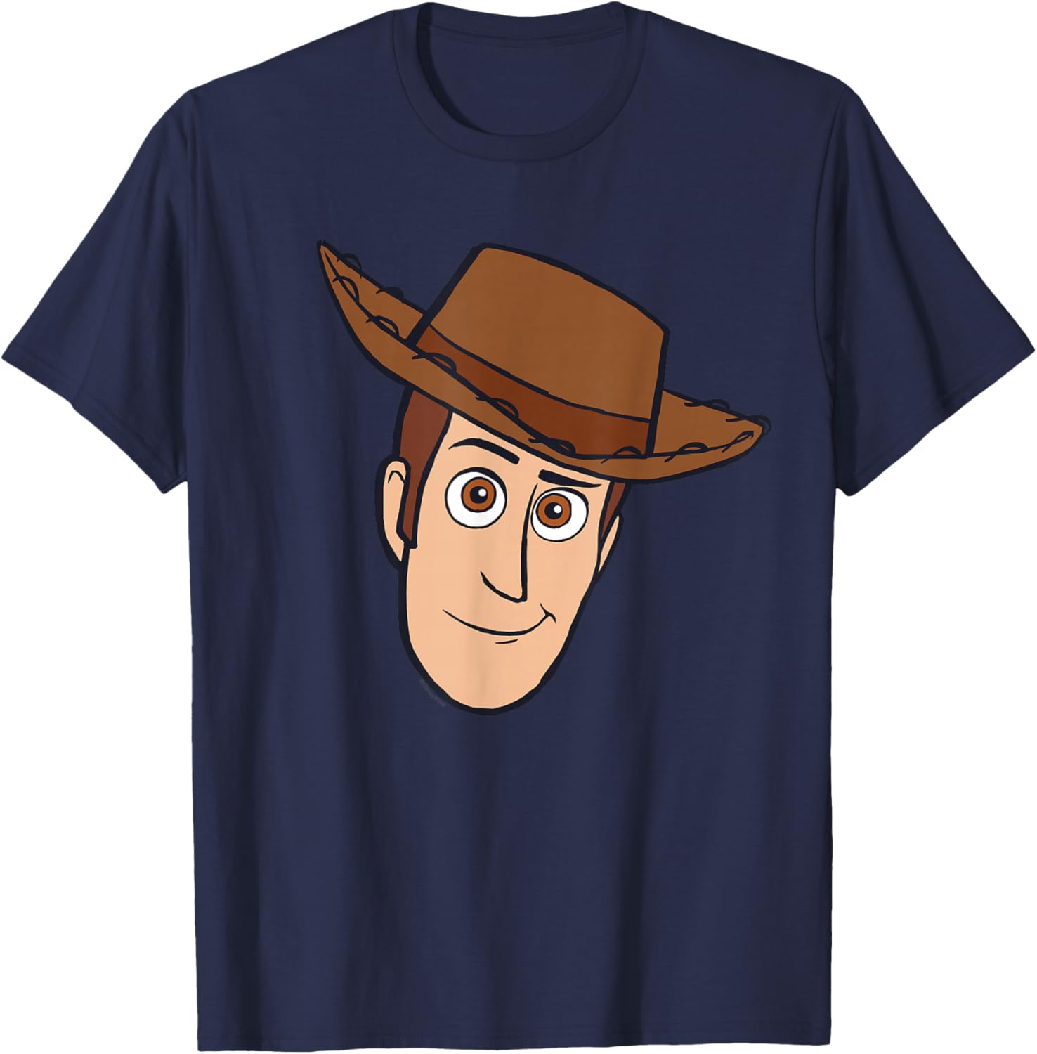 Disney Pixar Toy Story Sheriff Woody Big Face T-Shirt for Kids and Adults - 25