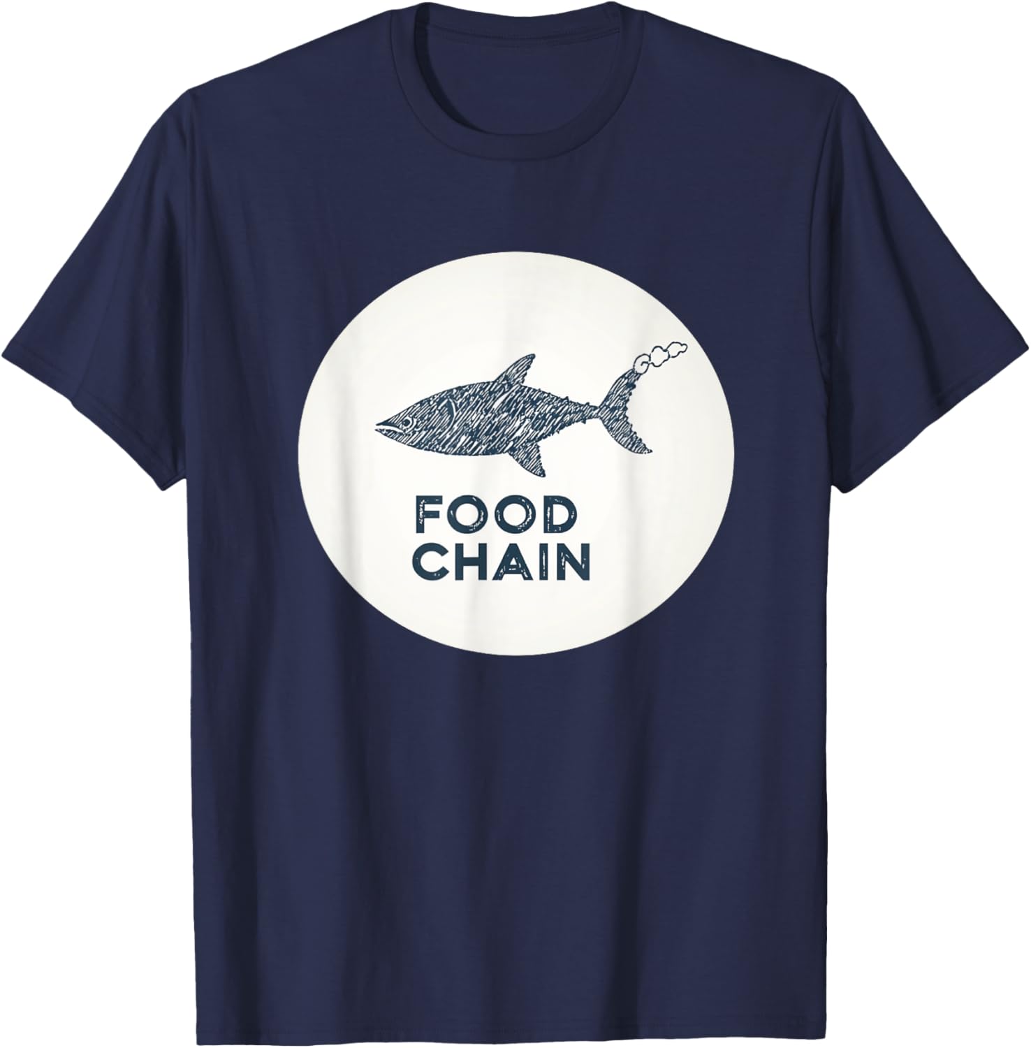 Fun Food Chain T-Shirt with Colorful Fish Costume for Kids - 18