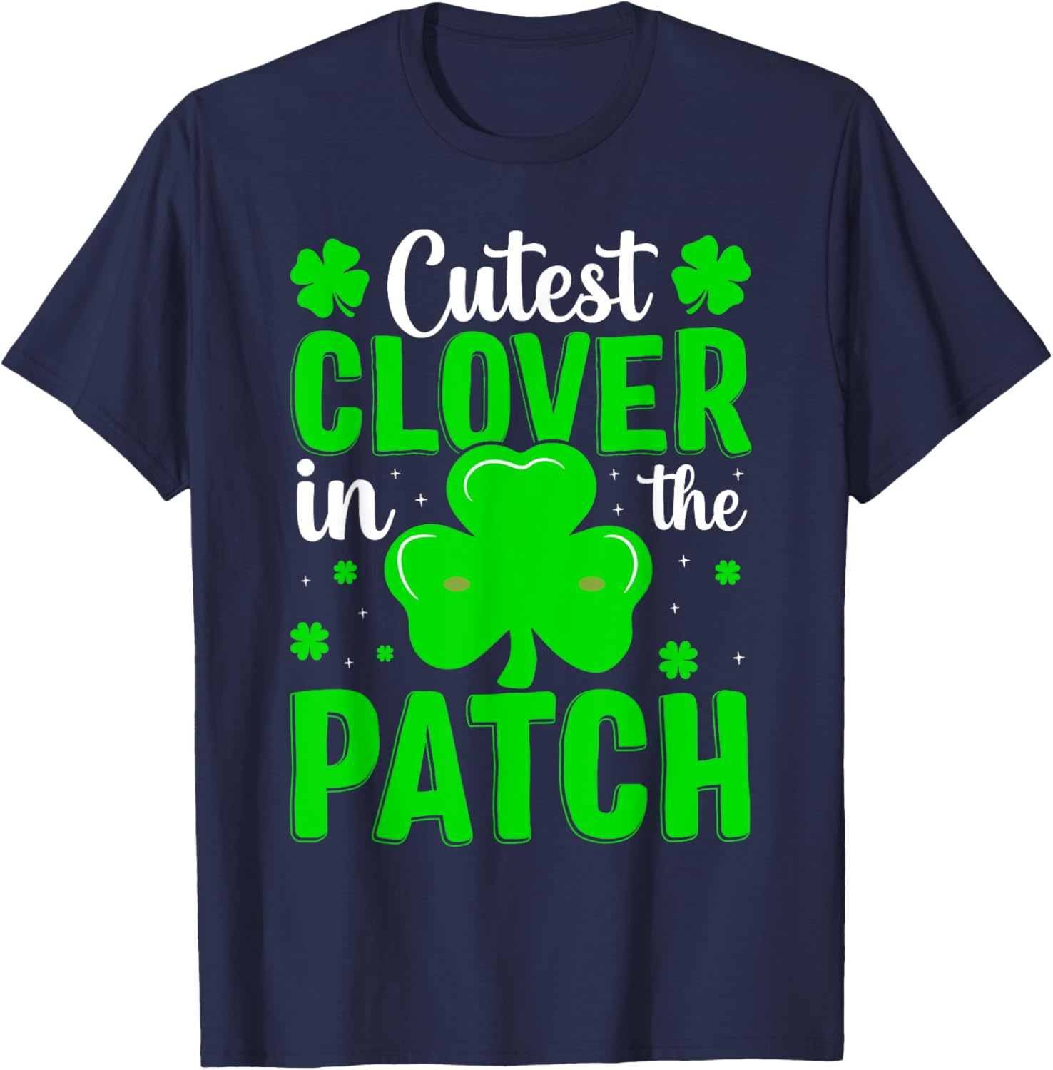 Cute Clover Toddler Girl St Patricks Day T-Shirt for Little Shamrock Lovers - 2