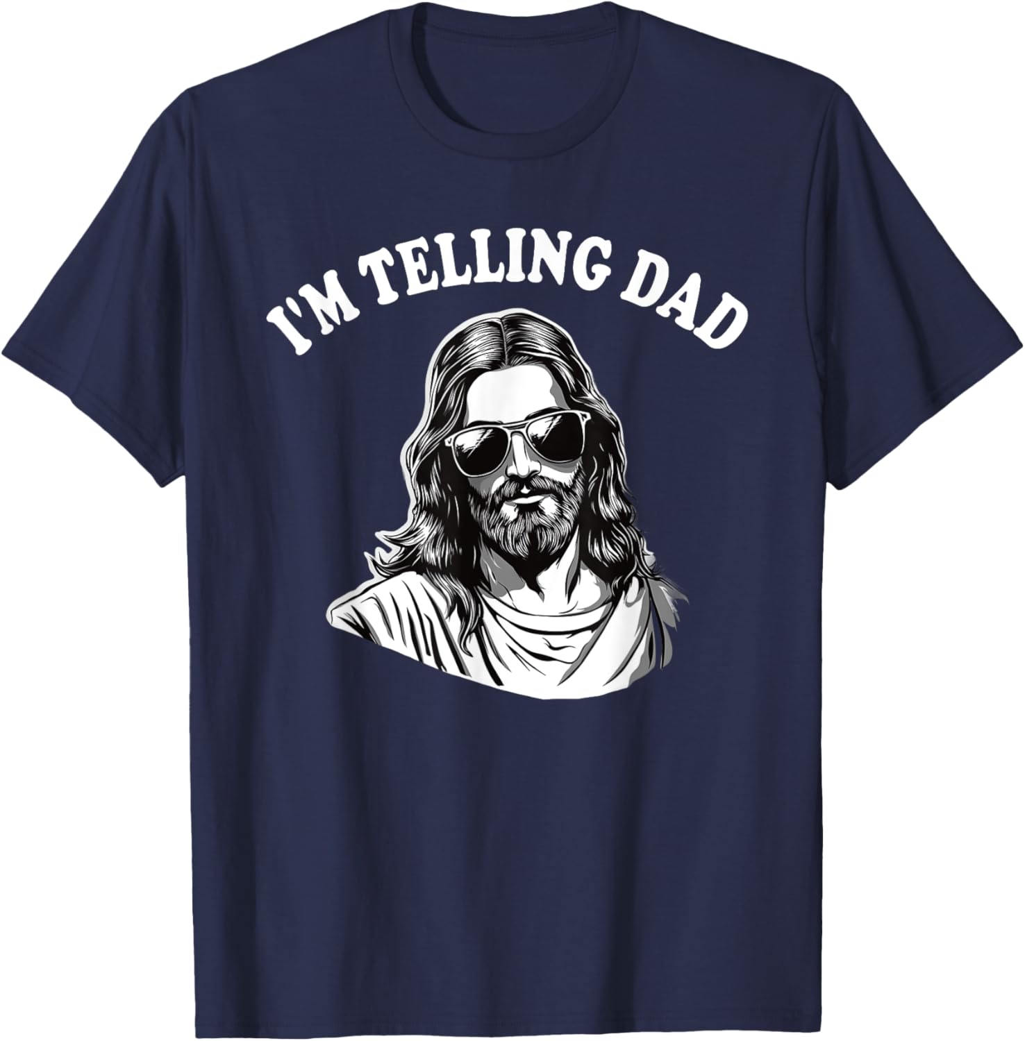 Funny Christian Jesus Meme Dad T-Shirt for Religious Humor Lovers - 6