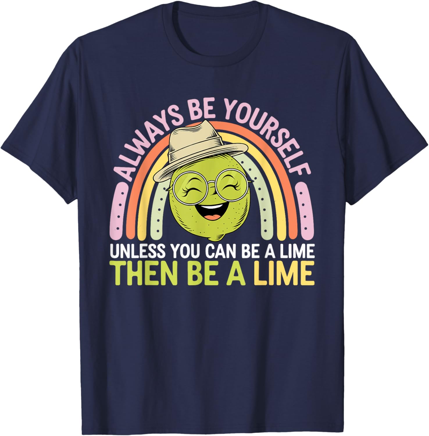 Cute Lime Vintage T-Shirt with Funny Sarcastic Jokes for Lime Lovers - 14