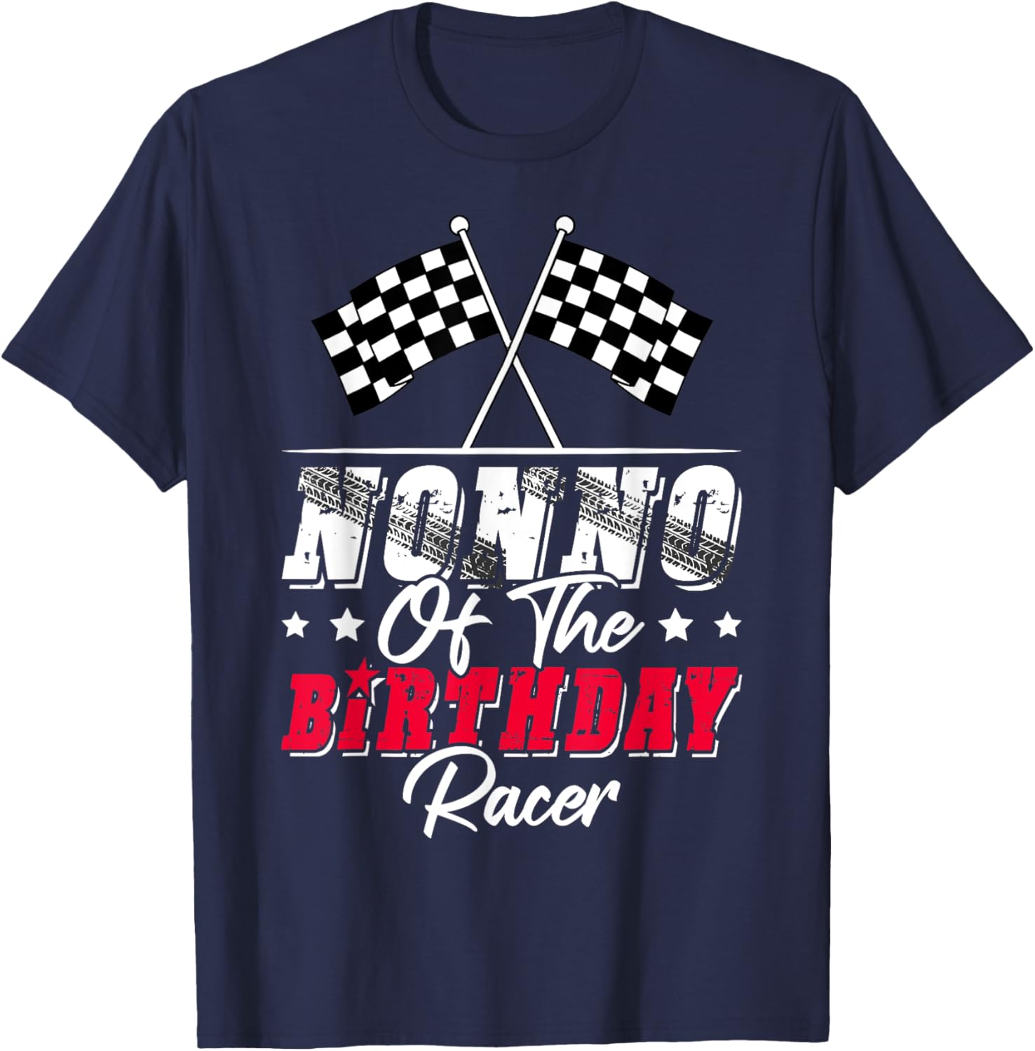 Race Car Nonno Birthday Racer T-Shirt for Racing Family Fun - 2