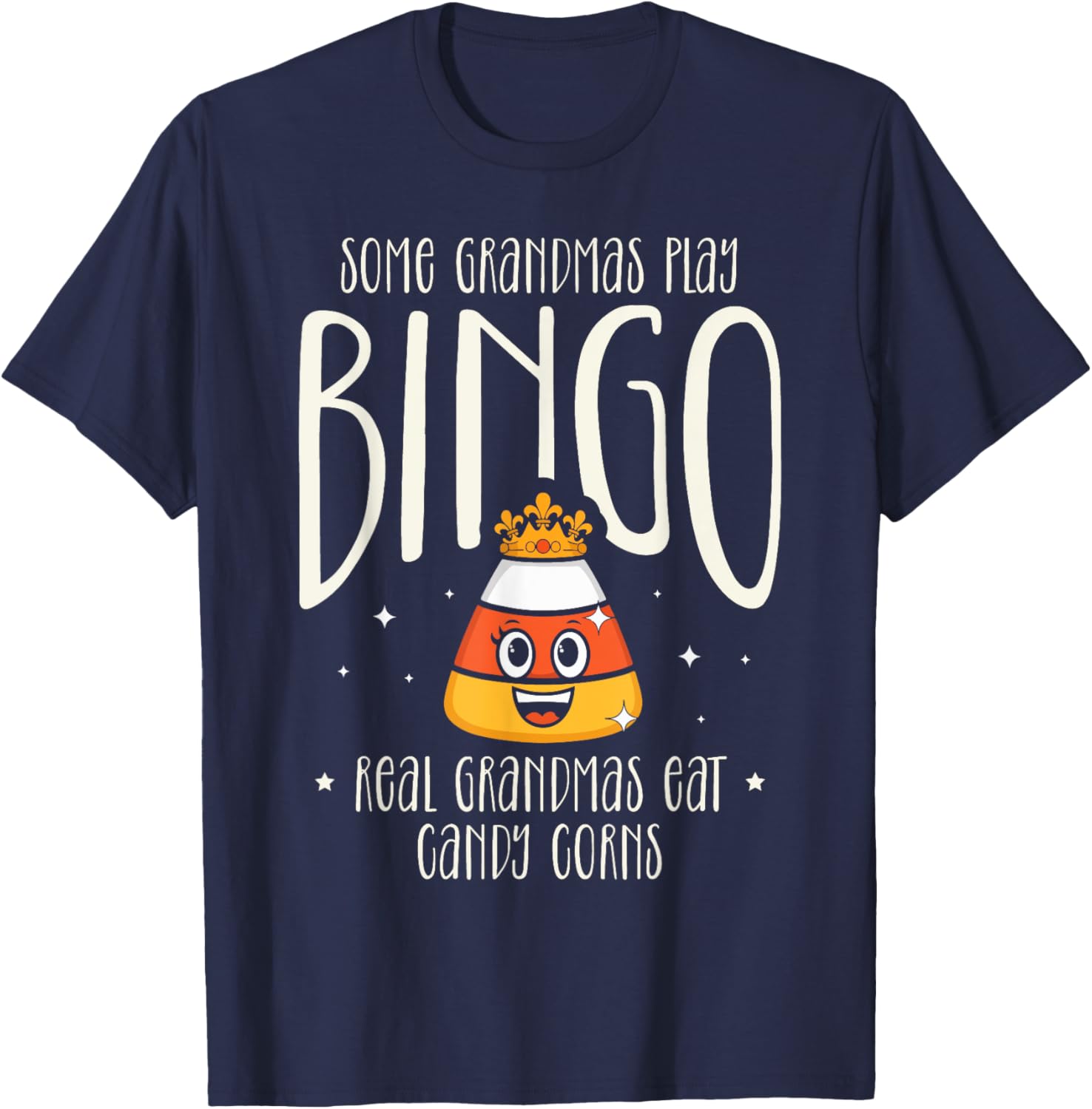 Funny Grandma Bingo T-Shirt for Candy Corn Lovers - Perfect Gift Idea - 11
