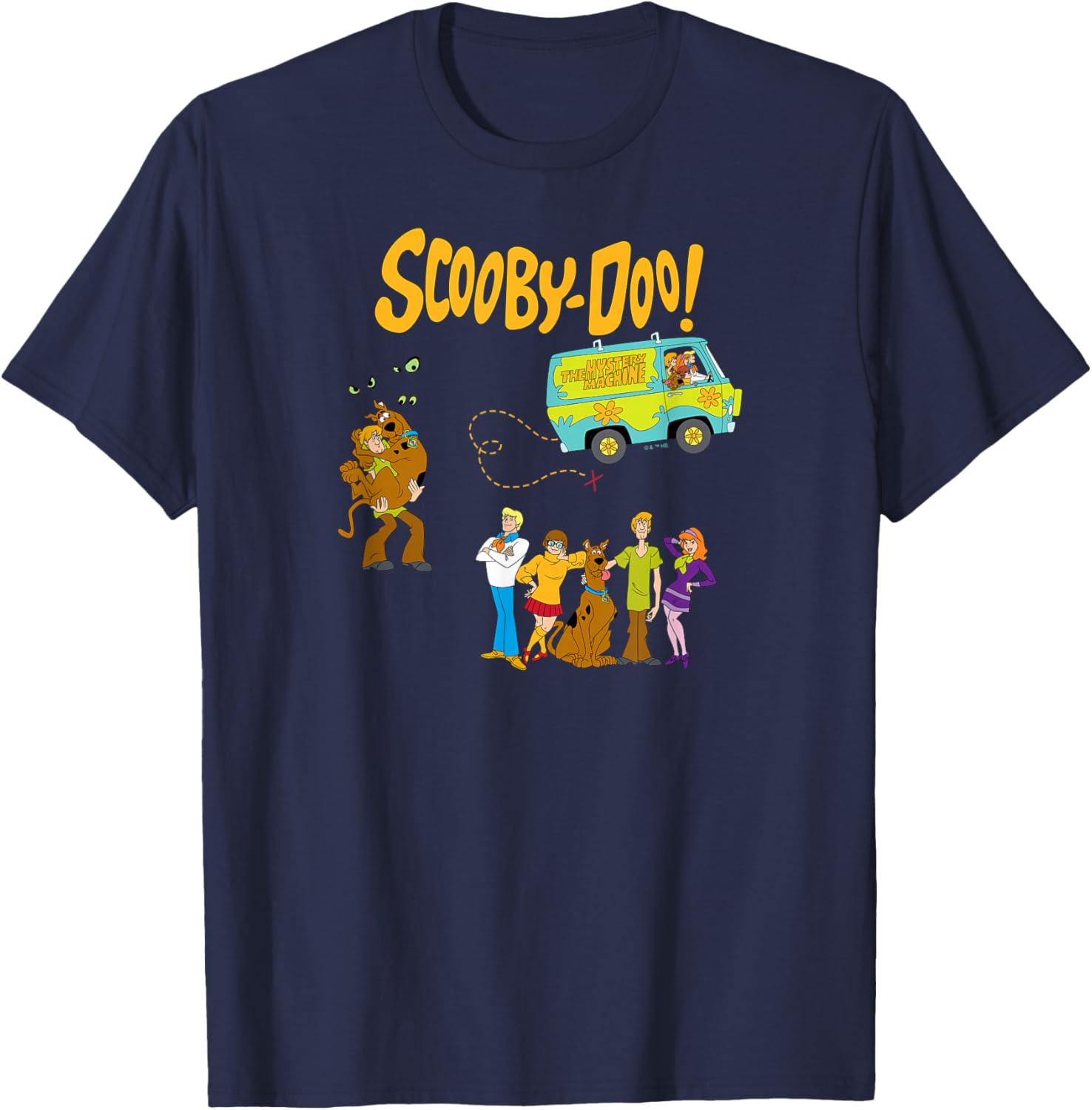 Scooby Doo Gang T-Shirt for Fans of Mystery and Adventure – Fun Apparel - 24
